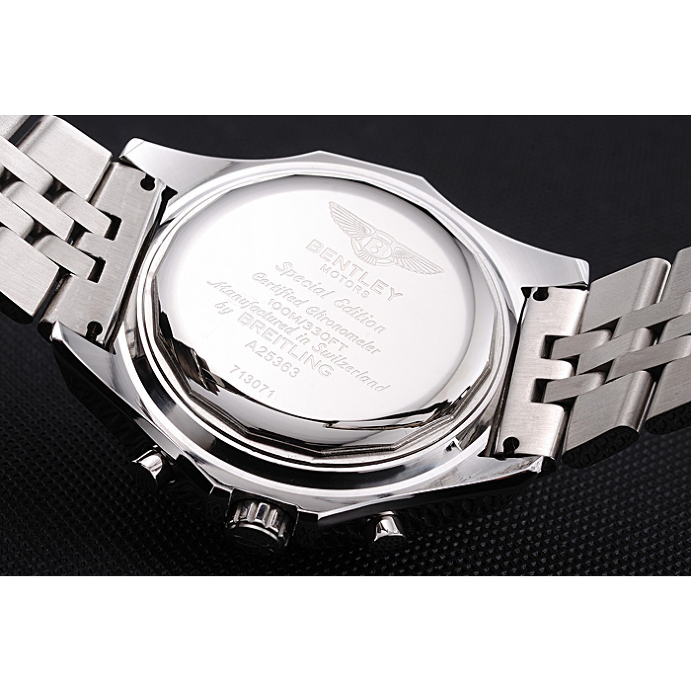 MiroTime Breitling Bentley Supersports Blue Dial Stainless Steel Case And Bracelet 622221