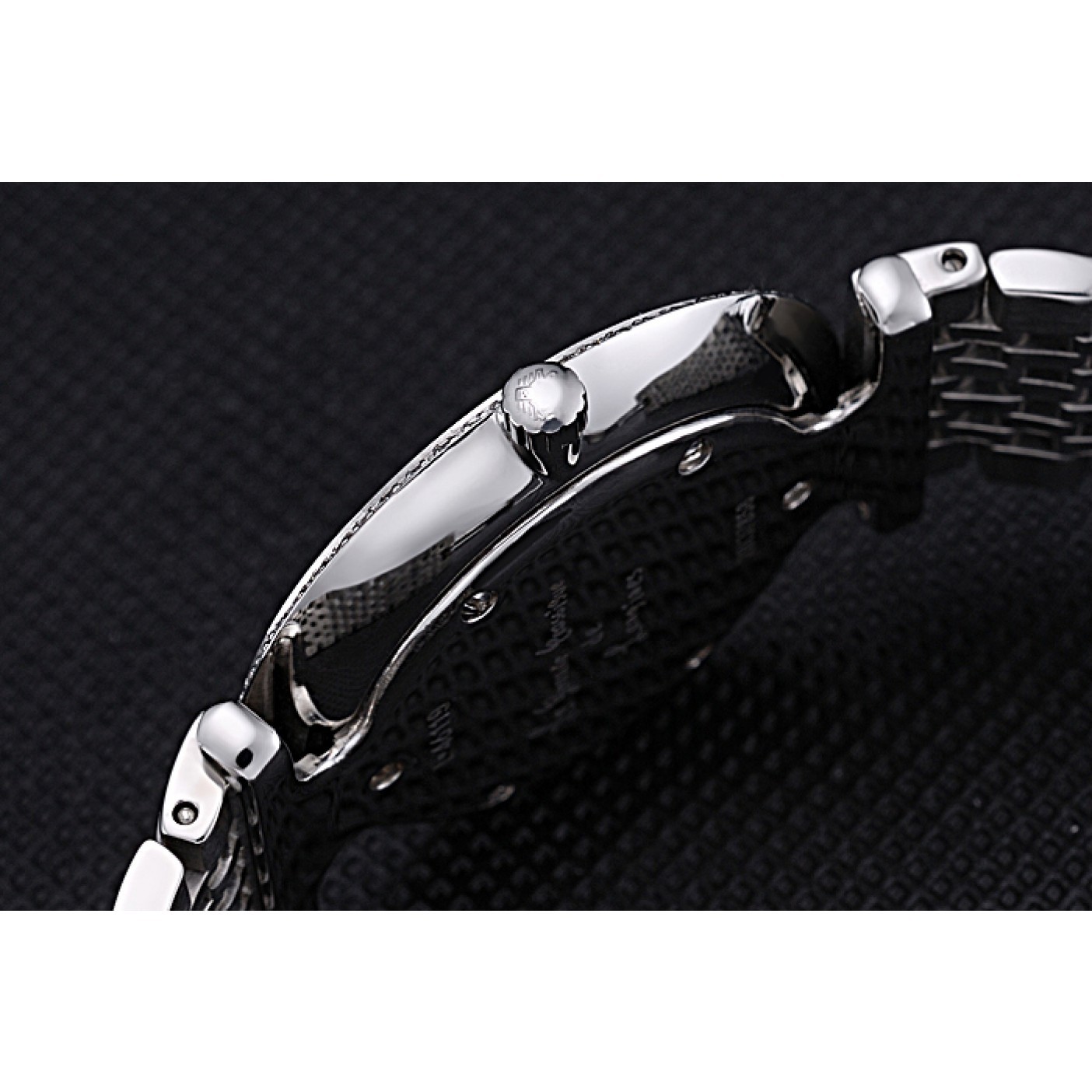 MiroTime Longines La Grande Classique Stainless Steel Black Dial Diamond Bezel Homme 622107