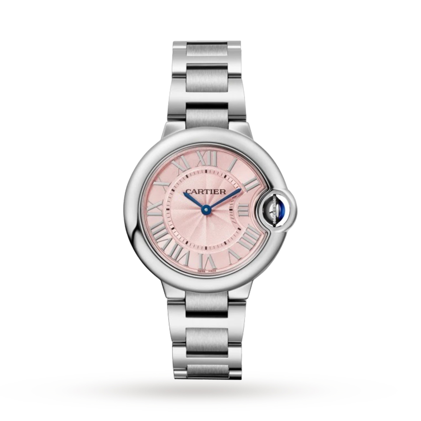 MiroTime Swiss Ballon Bleu de Cartier watch, 33 mm, steel