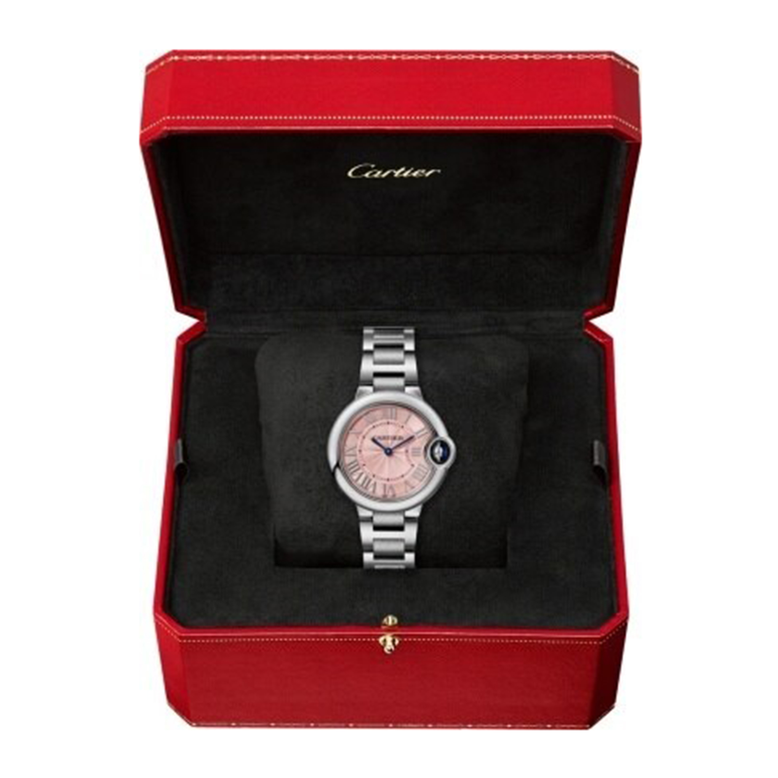 MiroTime Swiss Ballon Bleu de Cartier watch, 33 mm, steel