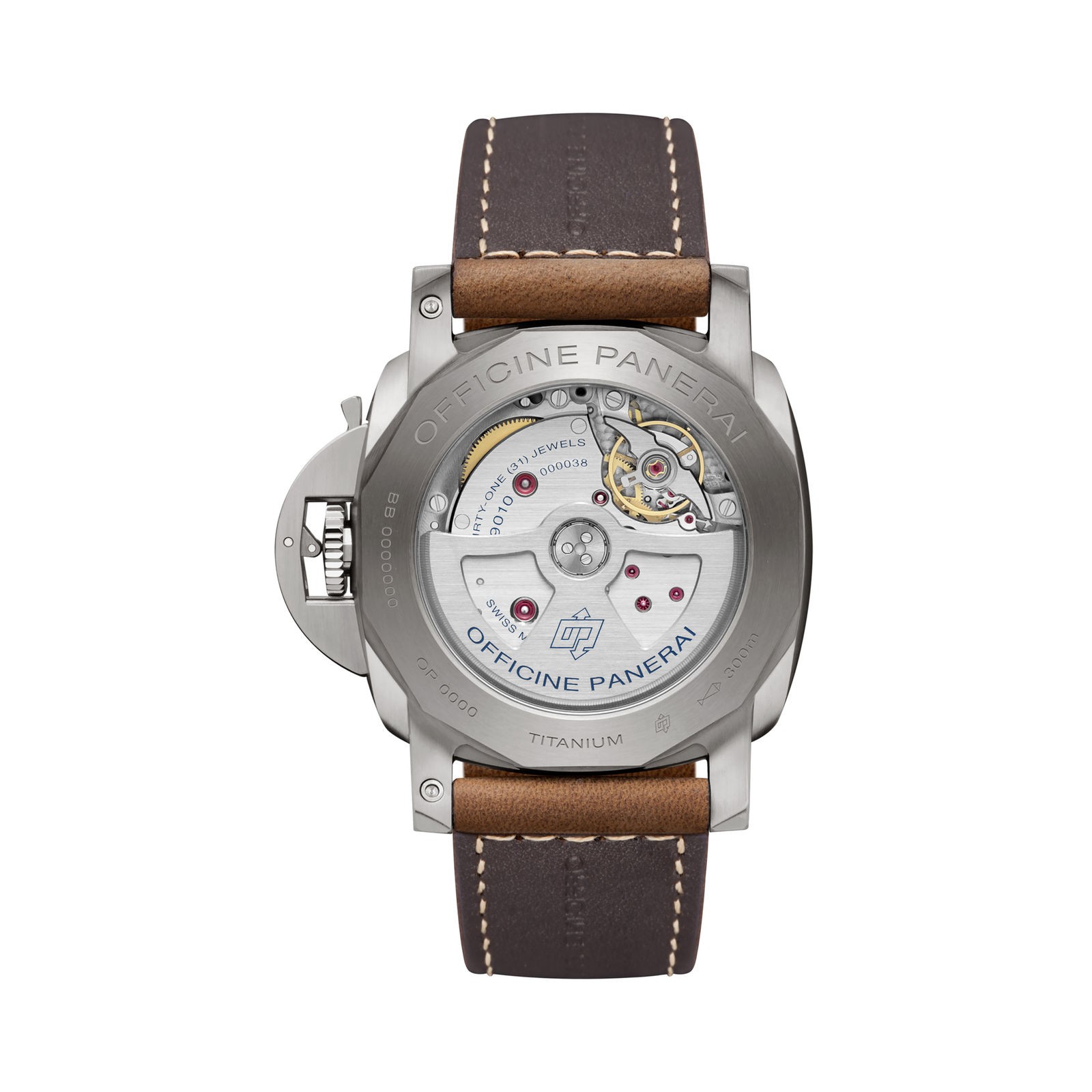 MiroTime Swiss Panerai Luminor Marina 44mm Mens Watch PAM01351