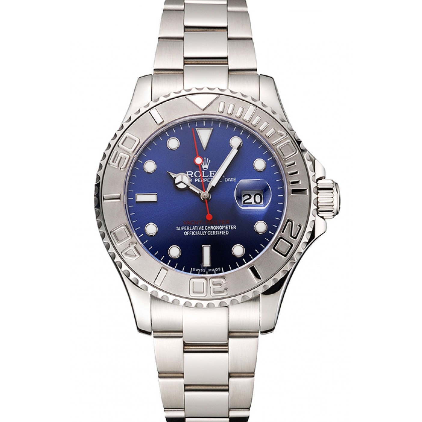 MiroTime Rolex Yacht-Master Blue Dial Stainless Steel Case And Bracelet