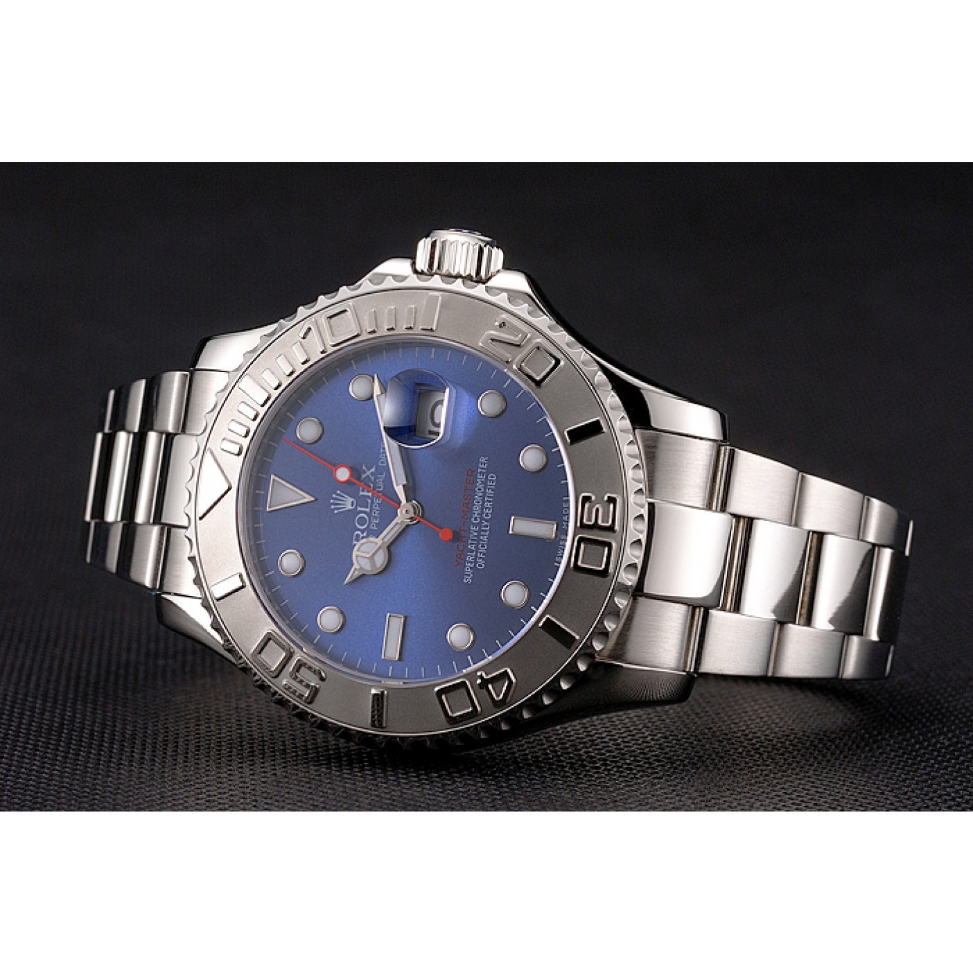 MiroTime Rolex Yacht-Master Blue Dial Stainless Steel Case And Bracelet