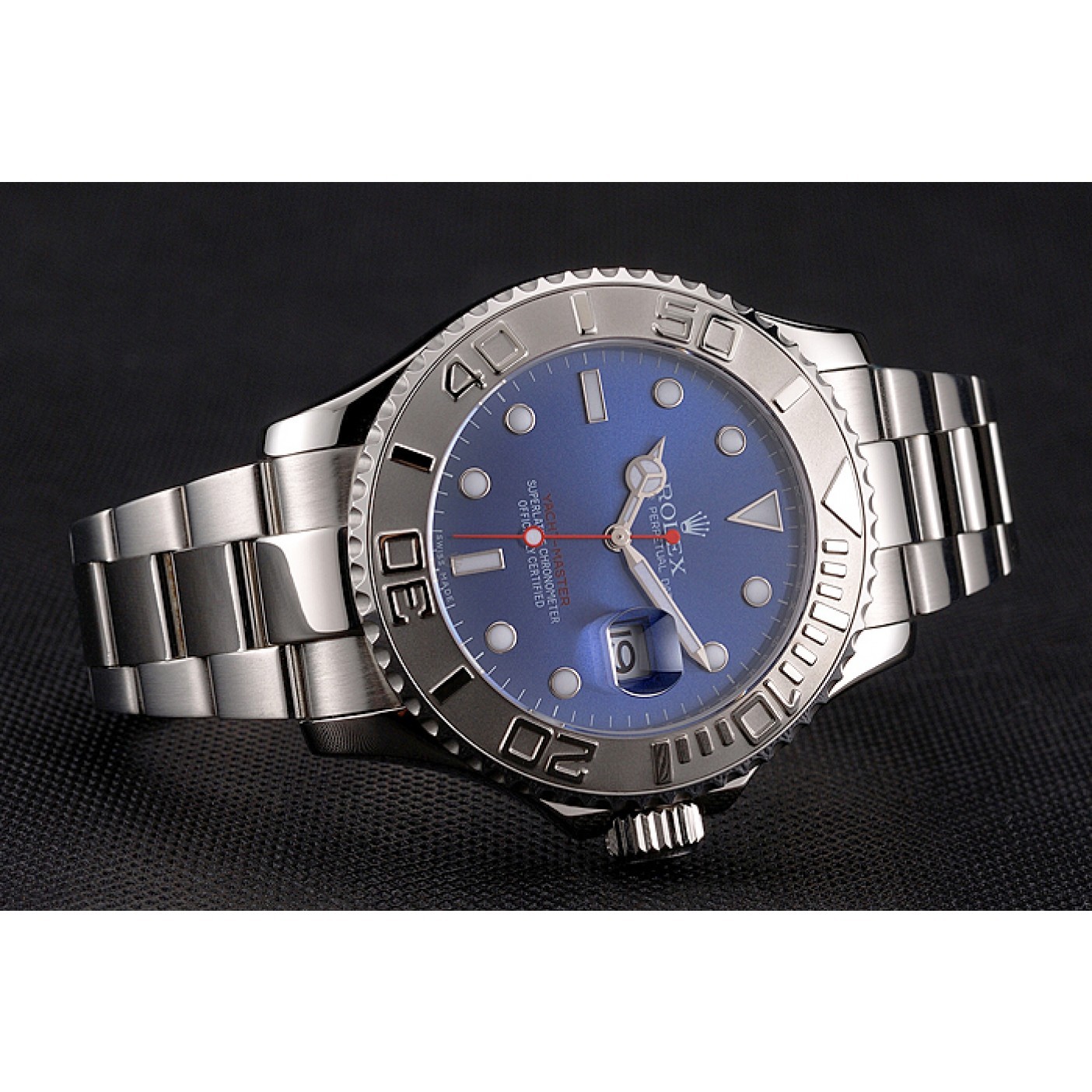 MiroTime Rolex Yacht-Master Blue Dial Stainless Steel Case And Bracelet