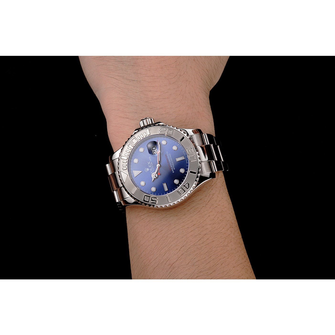 MiroTime Rolex Yacht-Master Blue Dial Stainless Steel Case And Bracelet