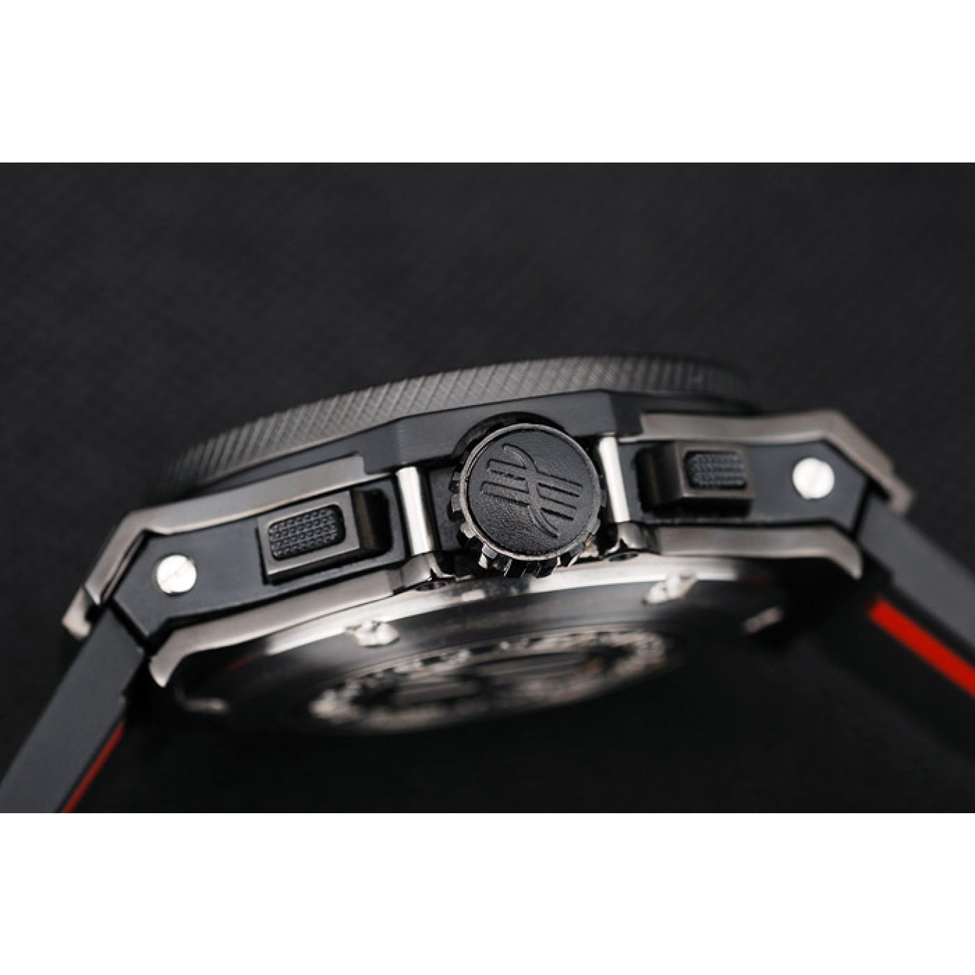 MiroTime Hublot Limited Edition Luna Rosa Black Dial Watch