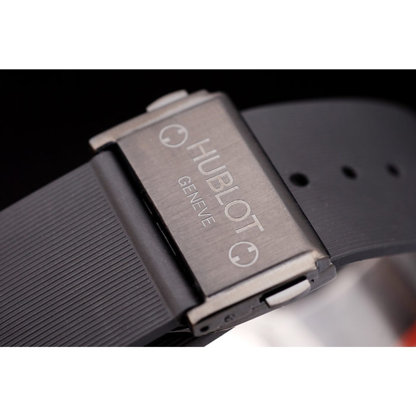 MiroTime Hublot Limited Edition Luna Rosa Black Dial Watch