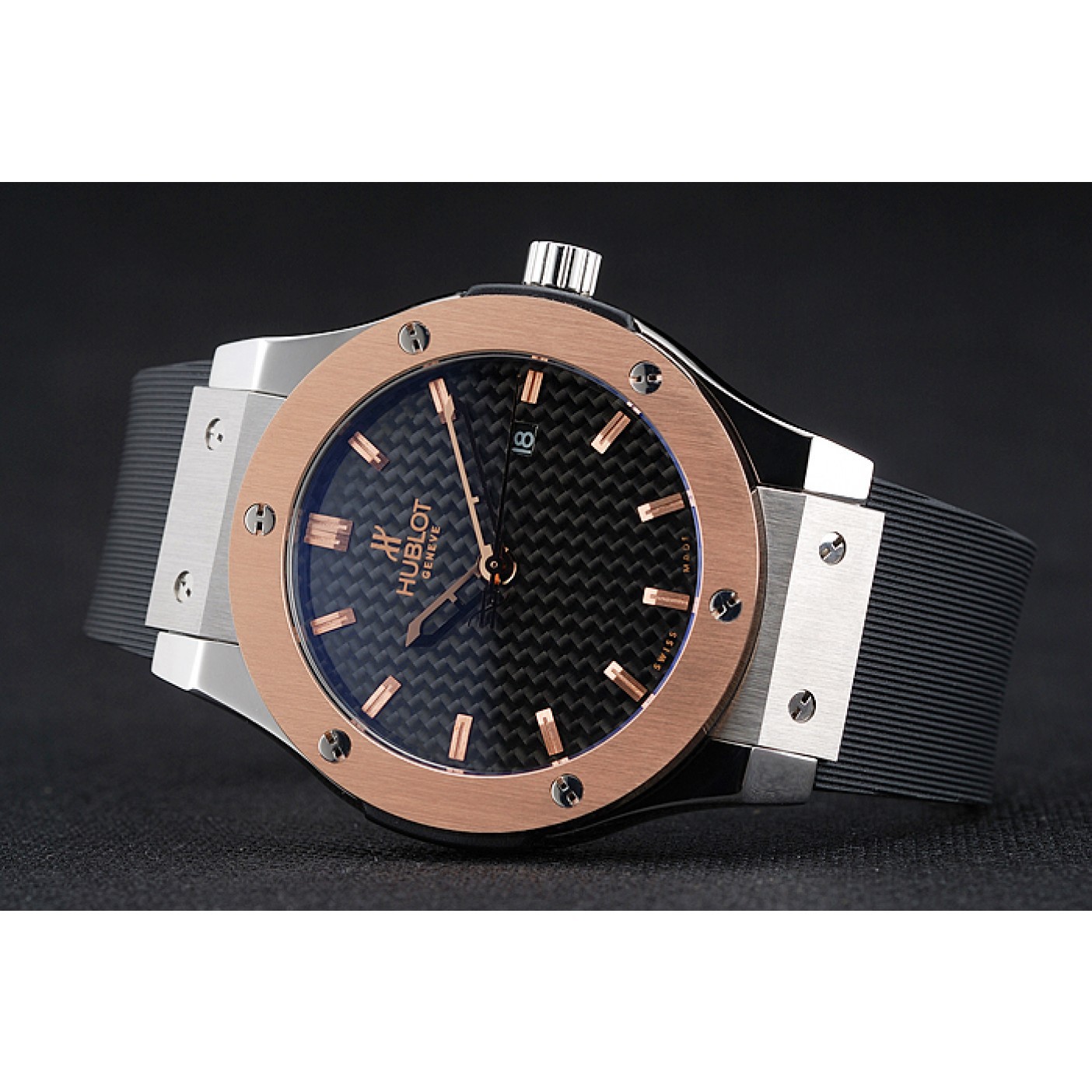 MiroTime Swiss Hublot Classic Fusion Ceramic King Gold shb02 621395
