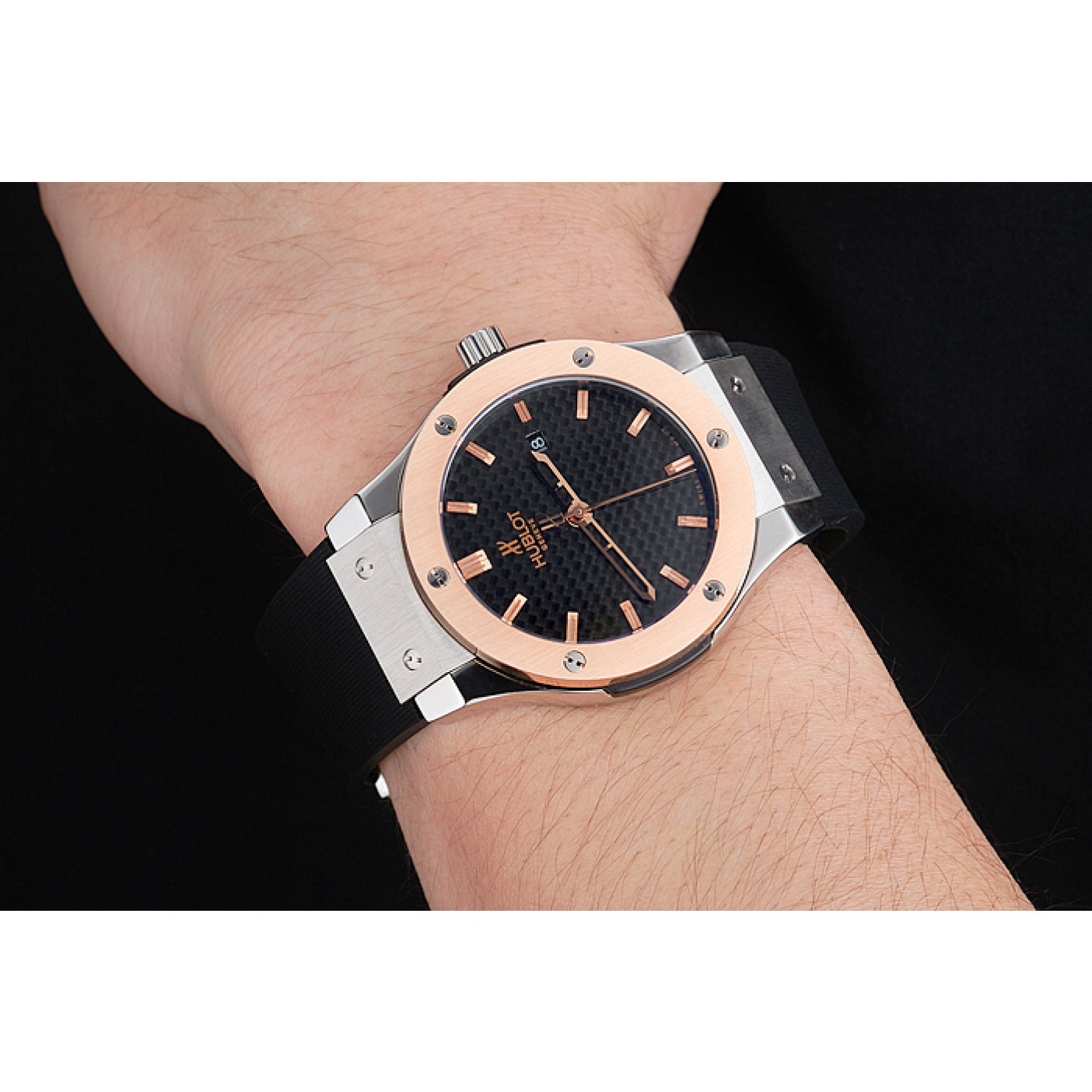 MiroTime Swiss Hublot Classic Fusion Ceramic King Gold shb02 621395