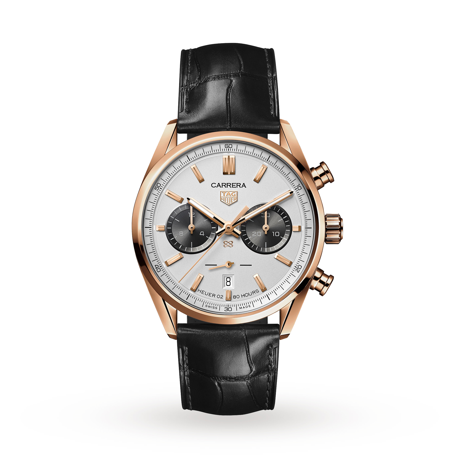 MiroTime Swiss TAG Heuer Carrera Chronograph Jack Heuer Birthday Gold Limited Edition