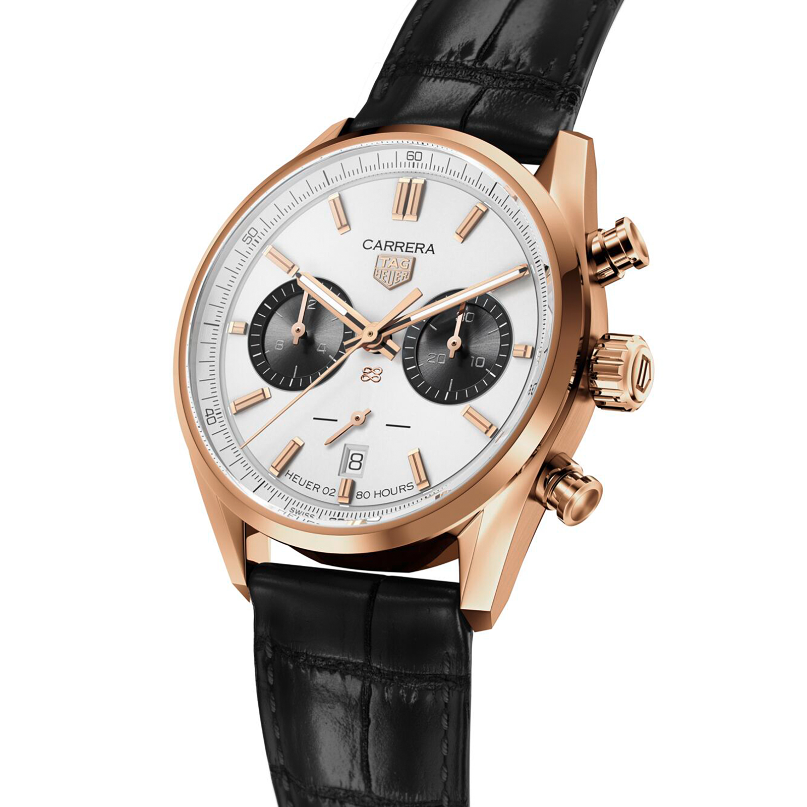 MiroTime Swiss TAG Heuer Carrera Chronograph Jack Heuer Birthday Gold Limited Edition