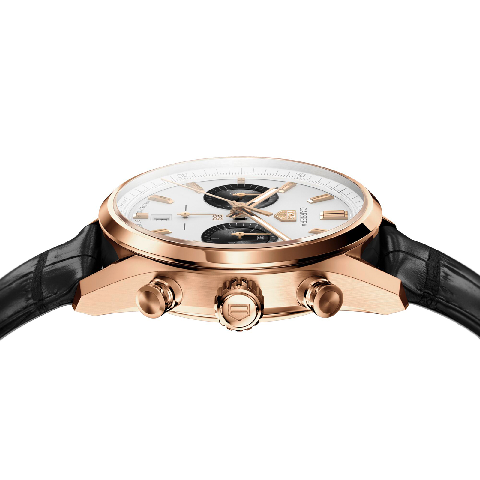 MiroTime Swiss TAG Heuer Carrera Chronograph Jack Heuer Birthday Gold Limited Edition