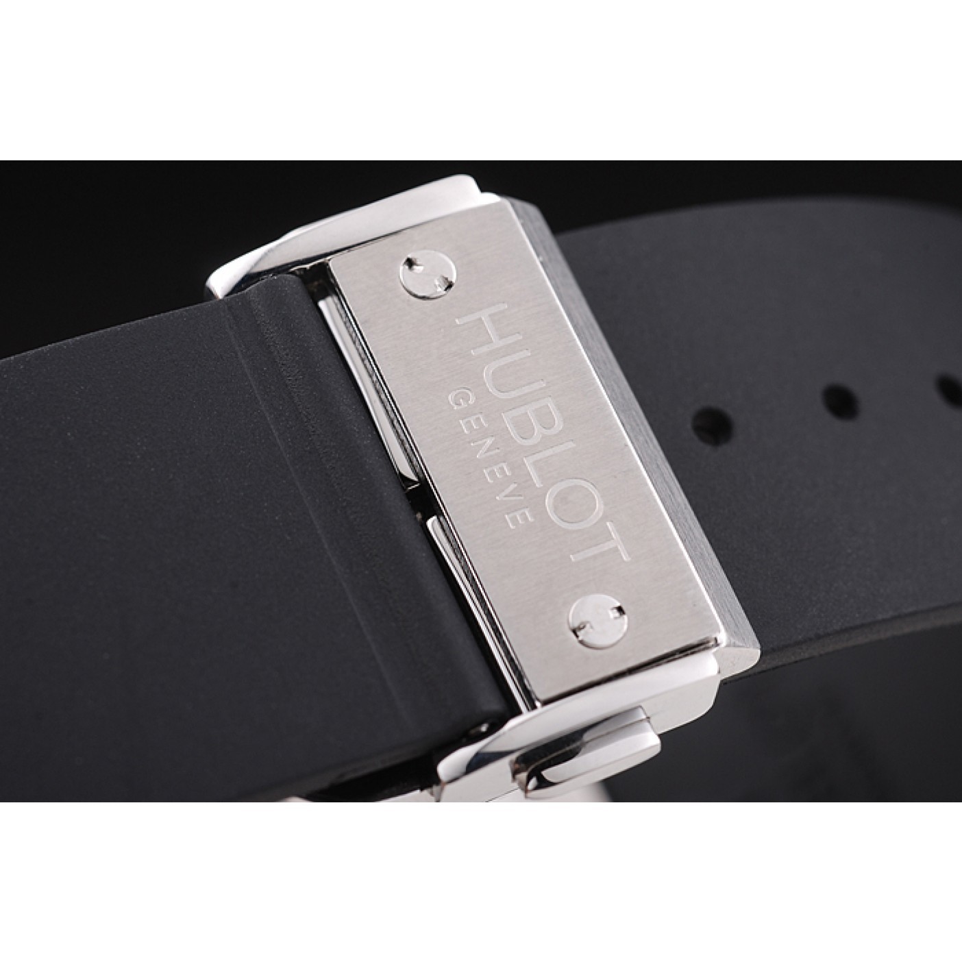 MiroTime Hublot Big Bang Limited Edition White Dial Tourbillon Black Rubber Dial 1454190