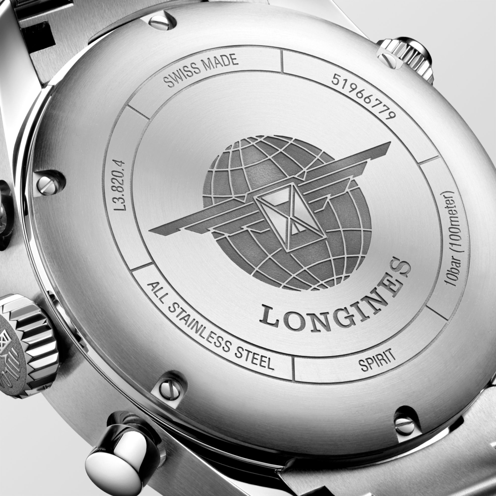 MiroTime Longines Spirit 42mm Mens Watch L38204736
