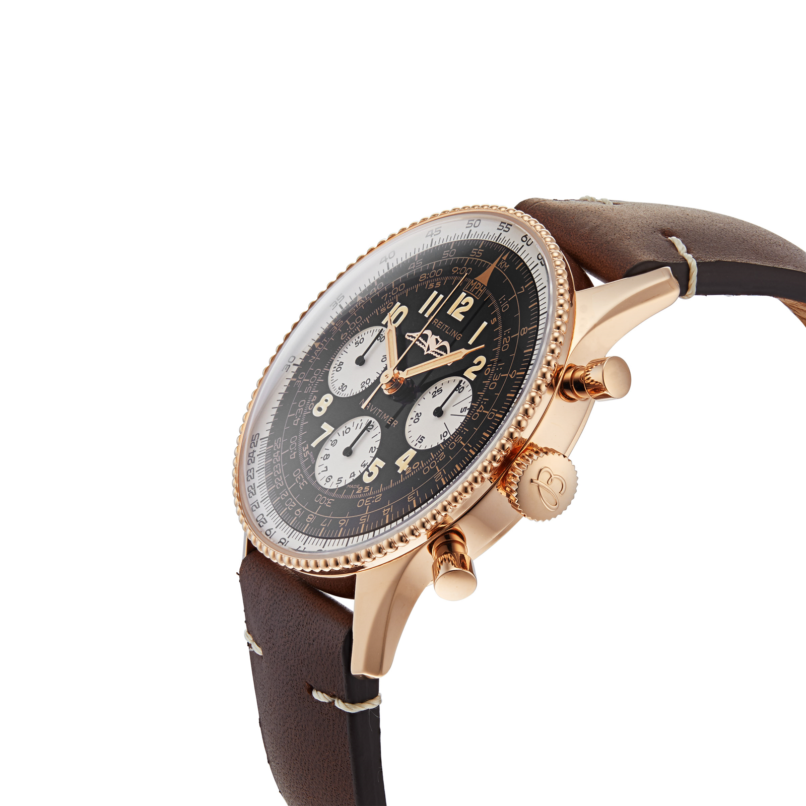 MiroTime Swiss Breitling Navitimer 1959 Edition 41mm Mens Watch RB0910371B1X1