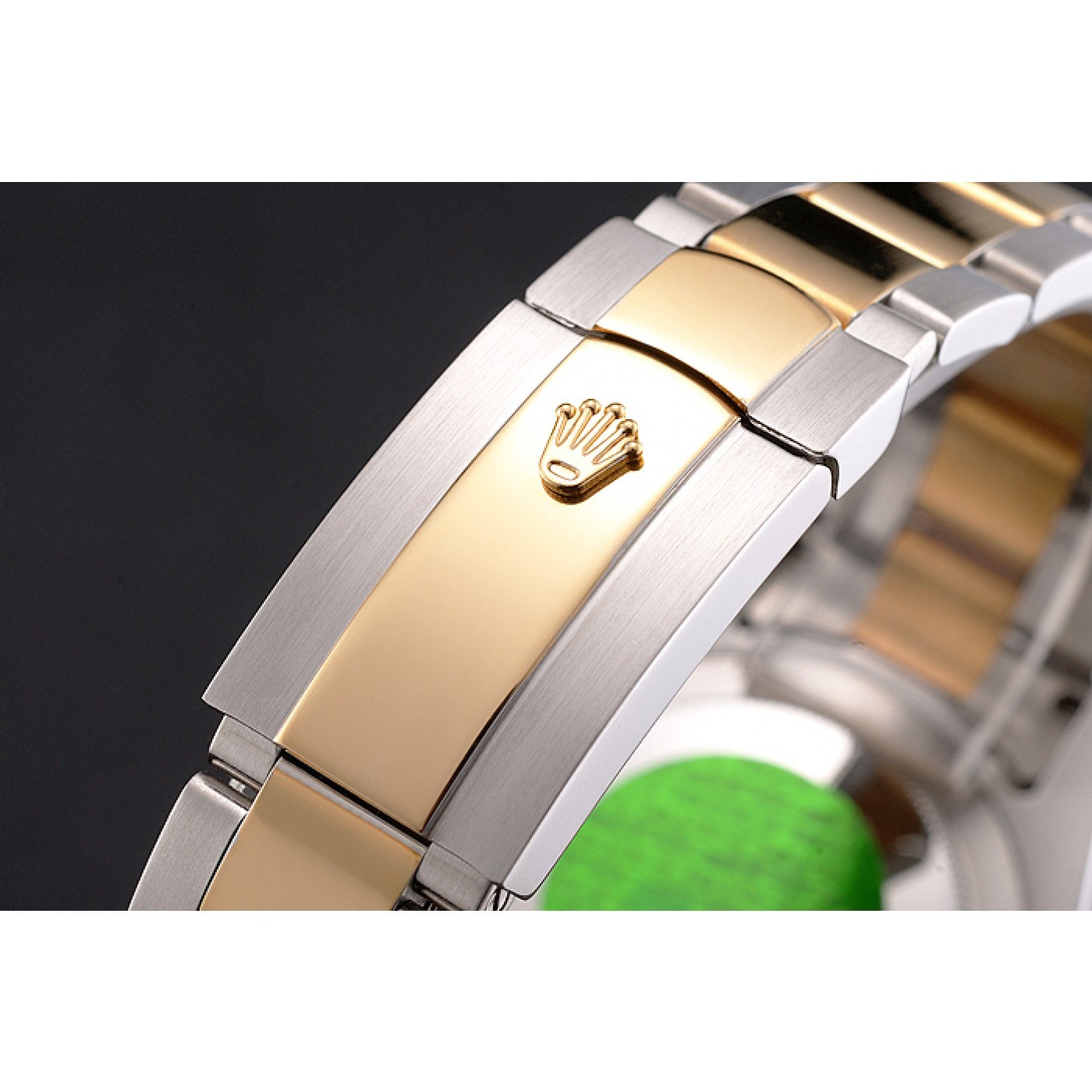 MiroTime Swiss Rolex Datejust White Dial Stainless Steel Case Two Tone Gold Bracelet