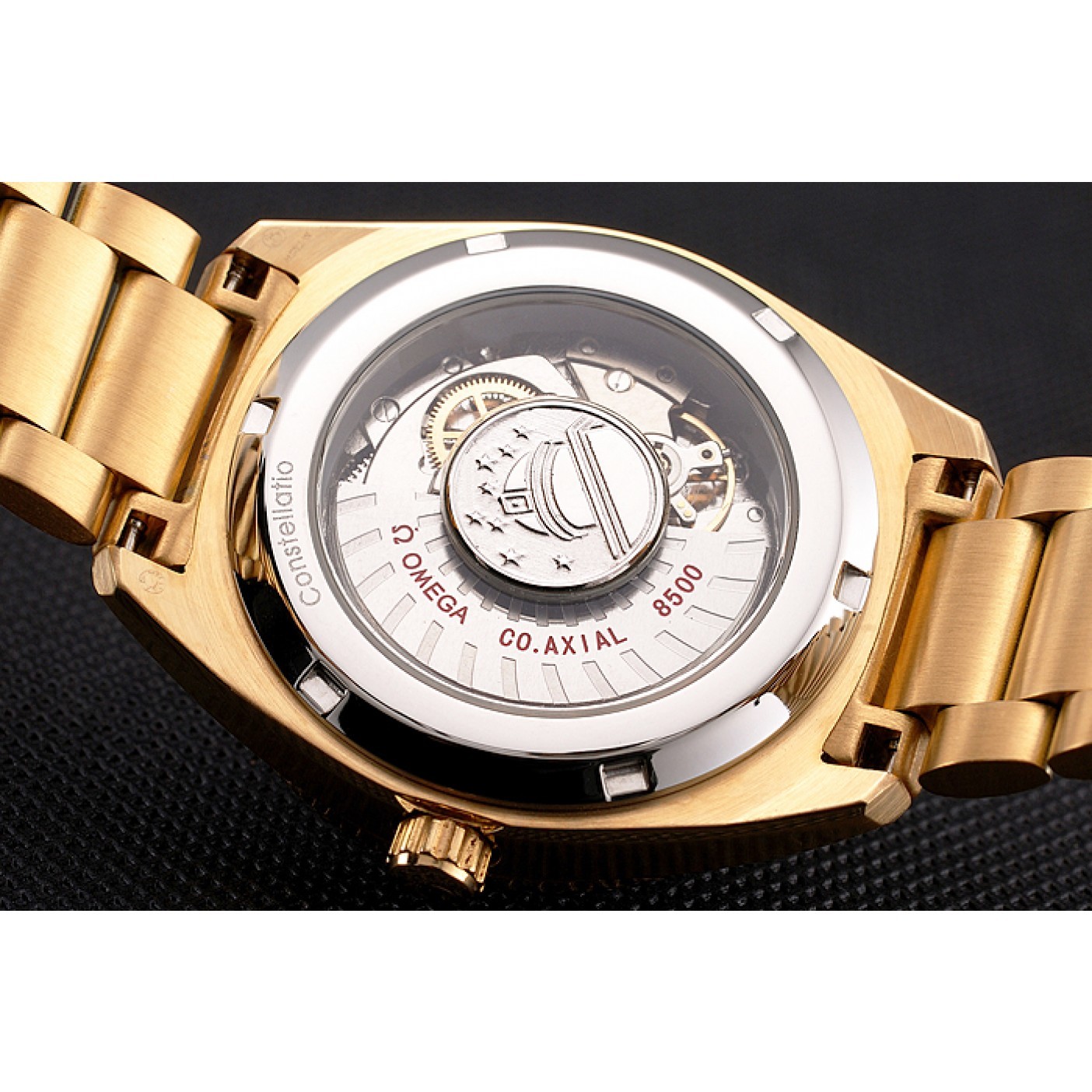 MiroTime Omega Globemaster Gold Dial Gold Case And Bracelet