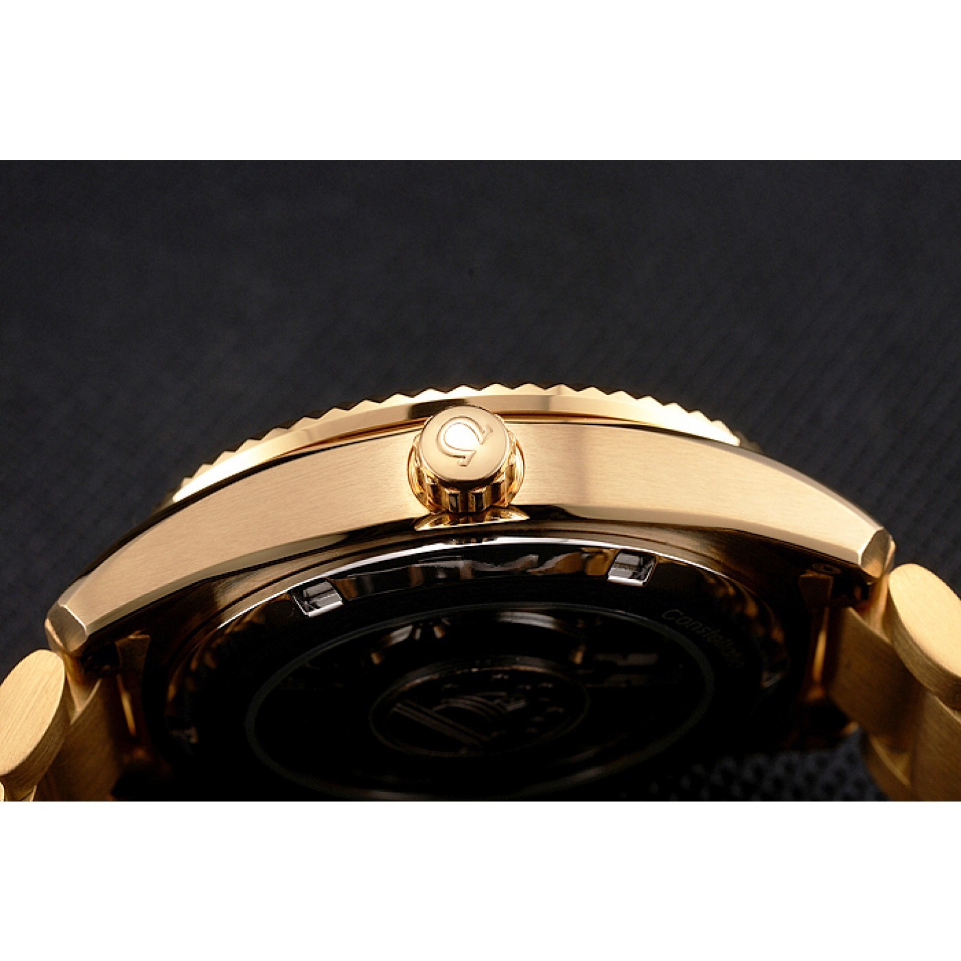 MiroTime Omega Globemaster Gold Dial Gold Case And Bracelet