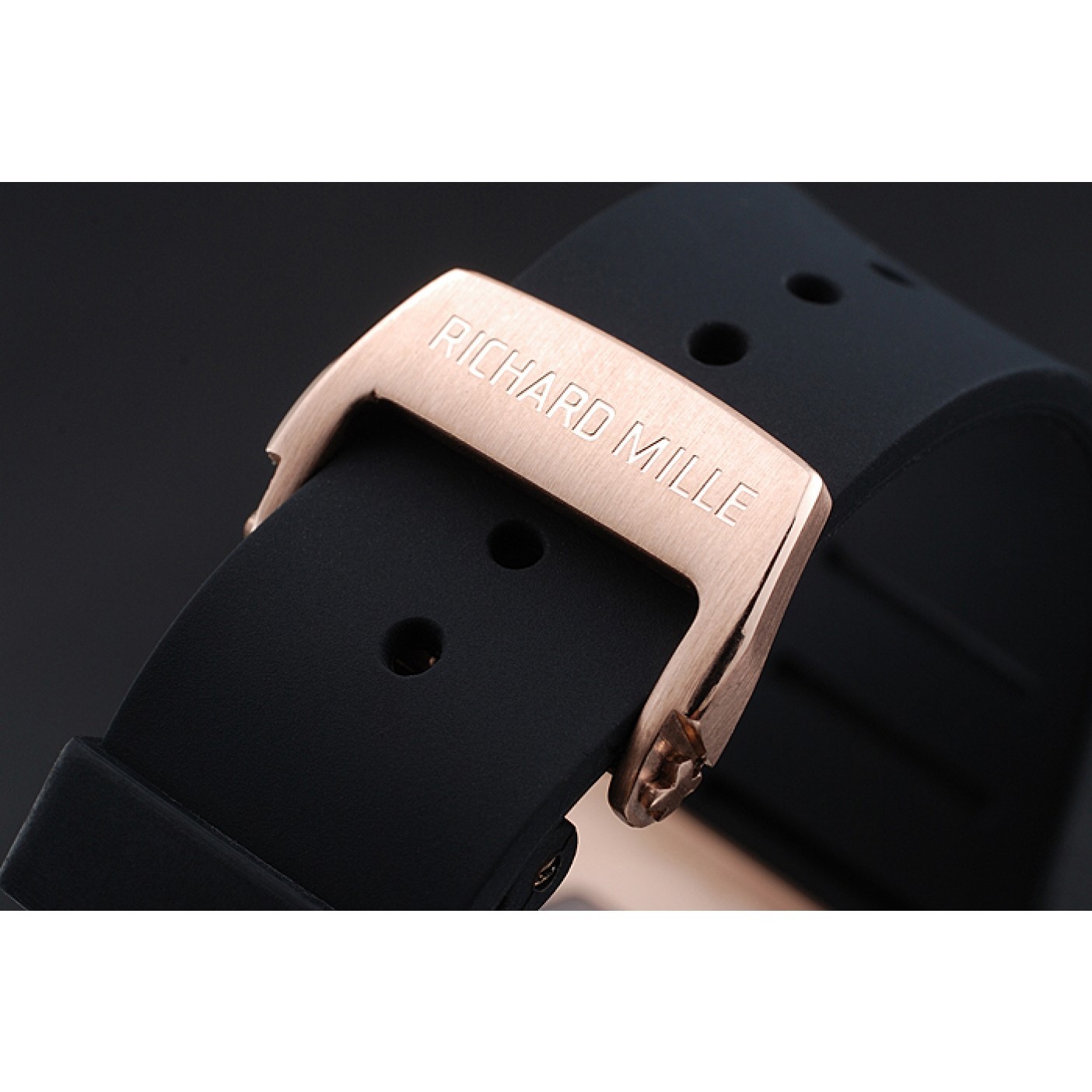 MiroTime Richard Mille RM 61-01 Yohan Blake Limited Edition Gold Case Black Bracelet 1454203