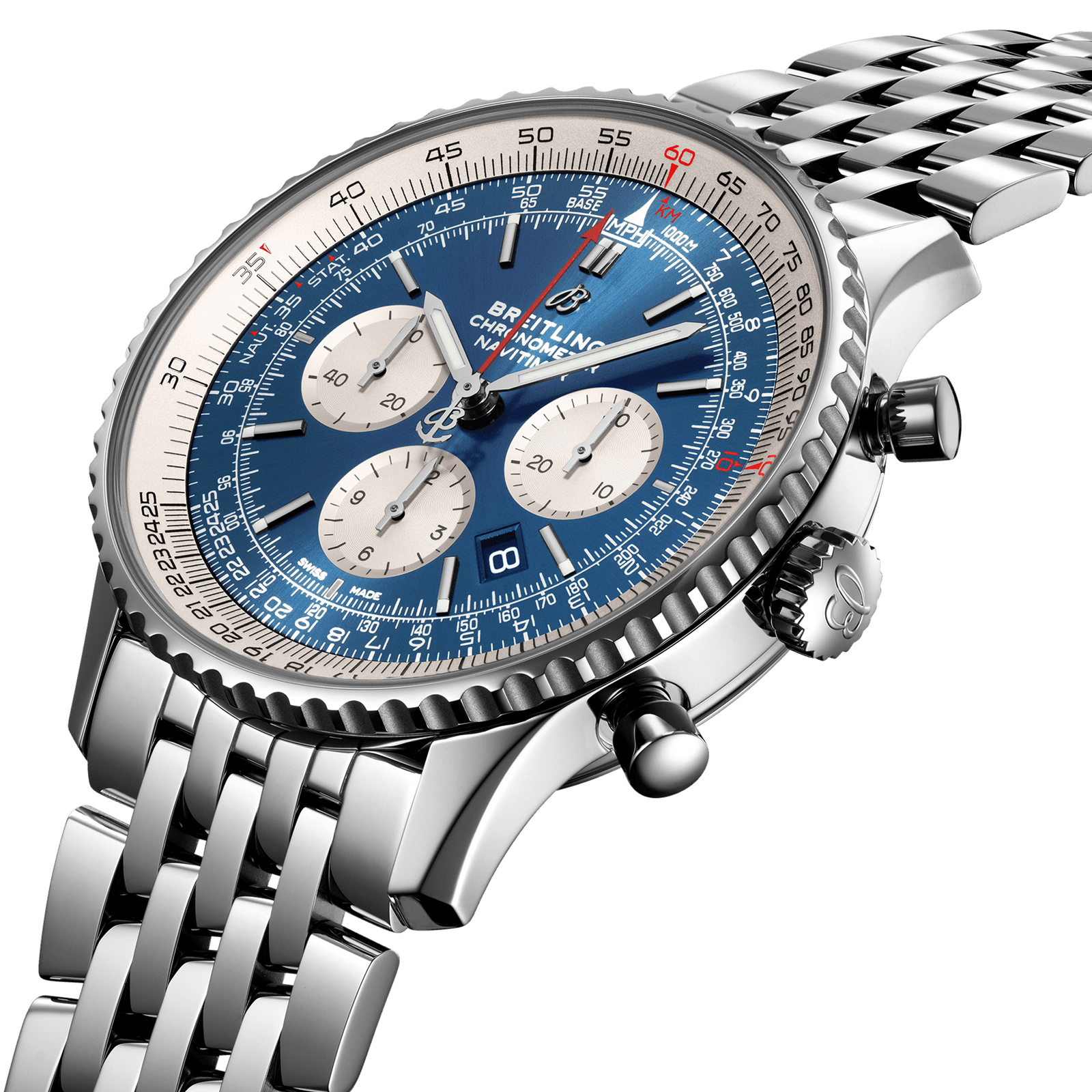 MiroTime Swiss Breitling Navitimer 1 B01 Chronograph 46 AB0127211C1A1