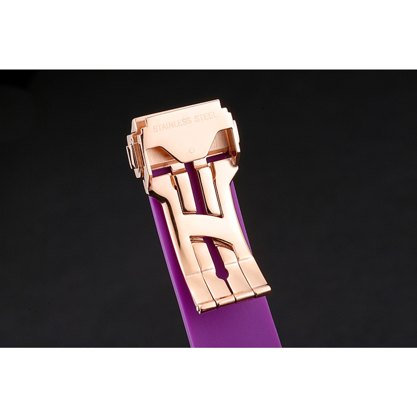 MiroTime Hublot Big Bang Tutti Frutti Purple Strap Gold Dial