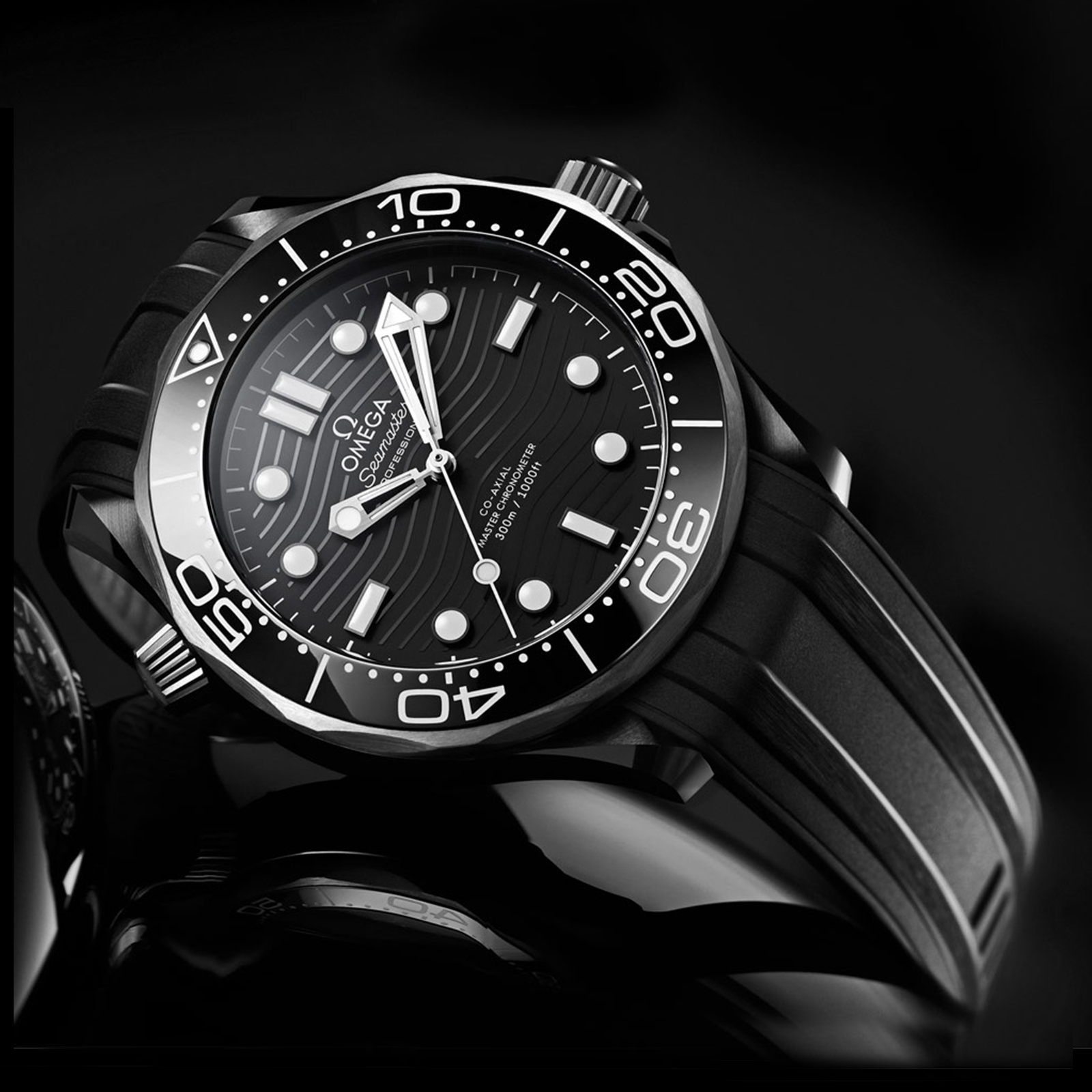 MiroTime Swiss Omega Seamaster 300m 43mm Mens Watch O21092442001001