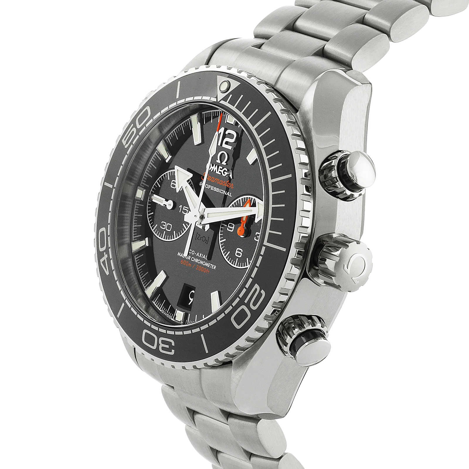 MiroTime Swiss Omega Seamaster Planet Ocean 600m Co-Axial 45.5mm Mens Watch O21530465101001