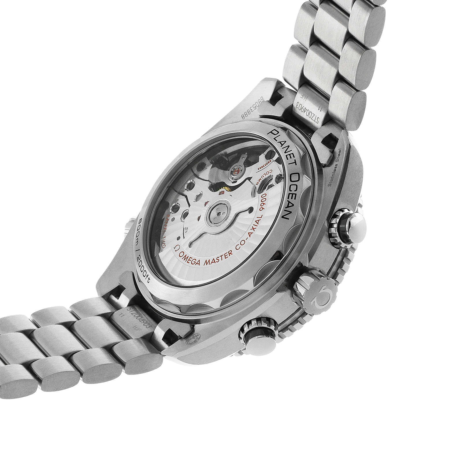 MiroTime Swiss Omega Seamaster Planet Ocean 600m Co-Axial 45.5mm Mens Watch O21530465101001