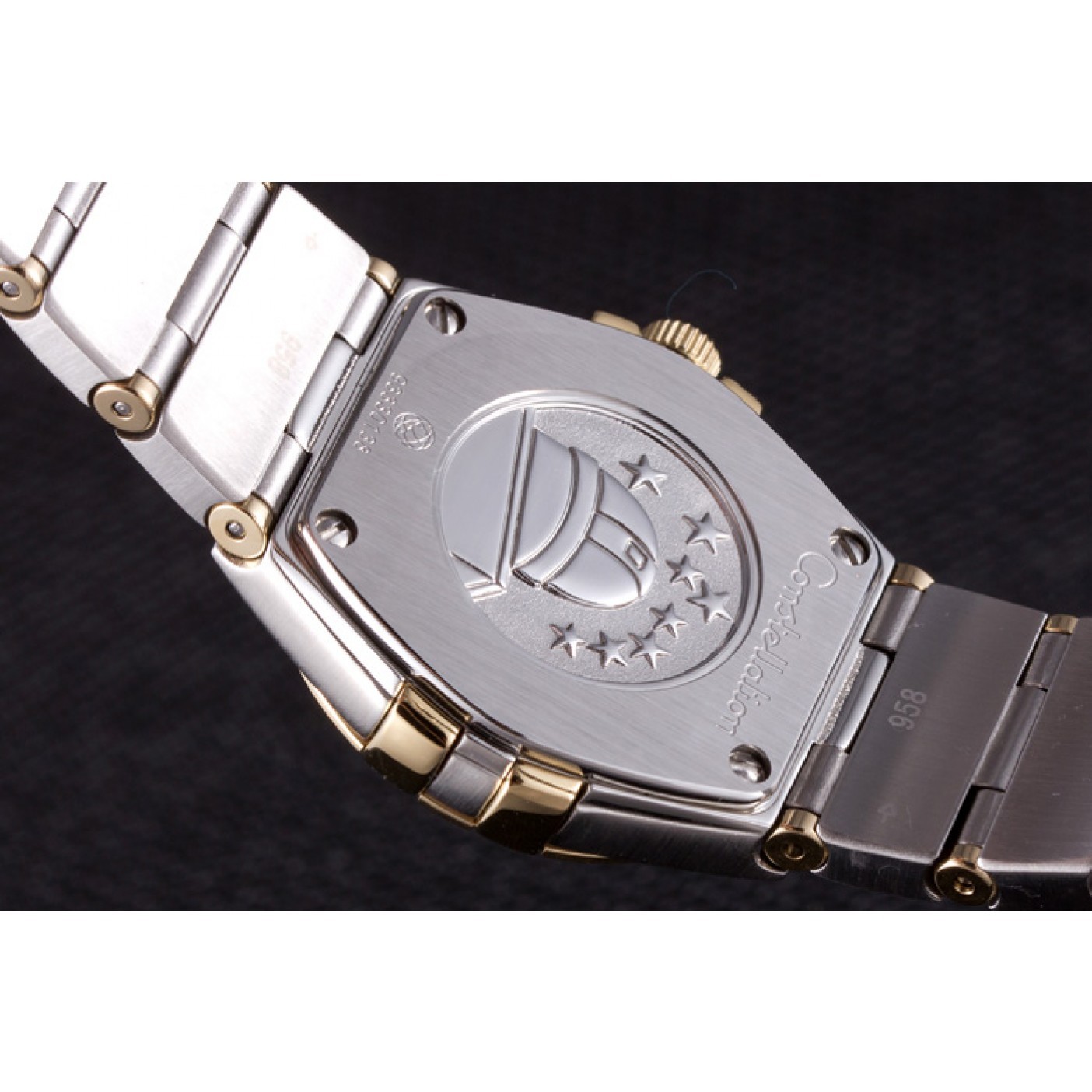 MiroTime Omega Constellation White Dial Two Tone Band som90 621470