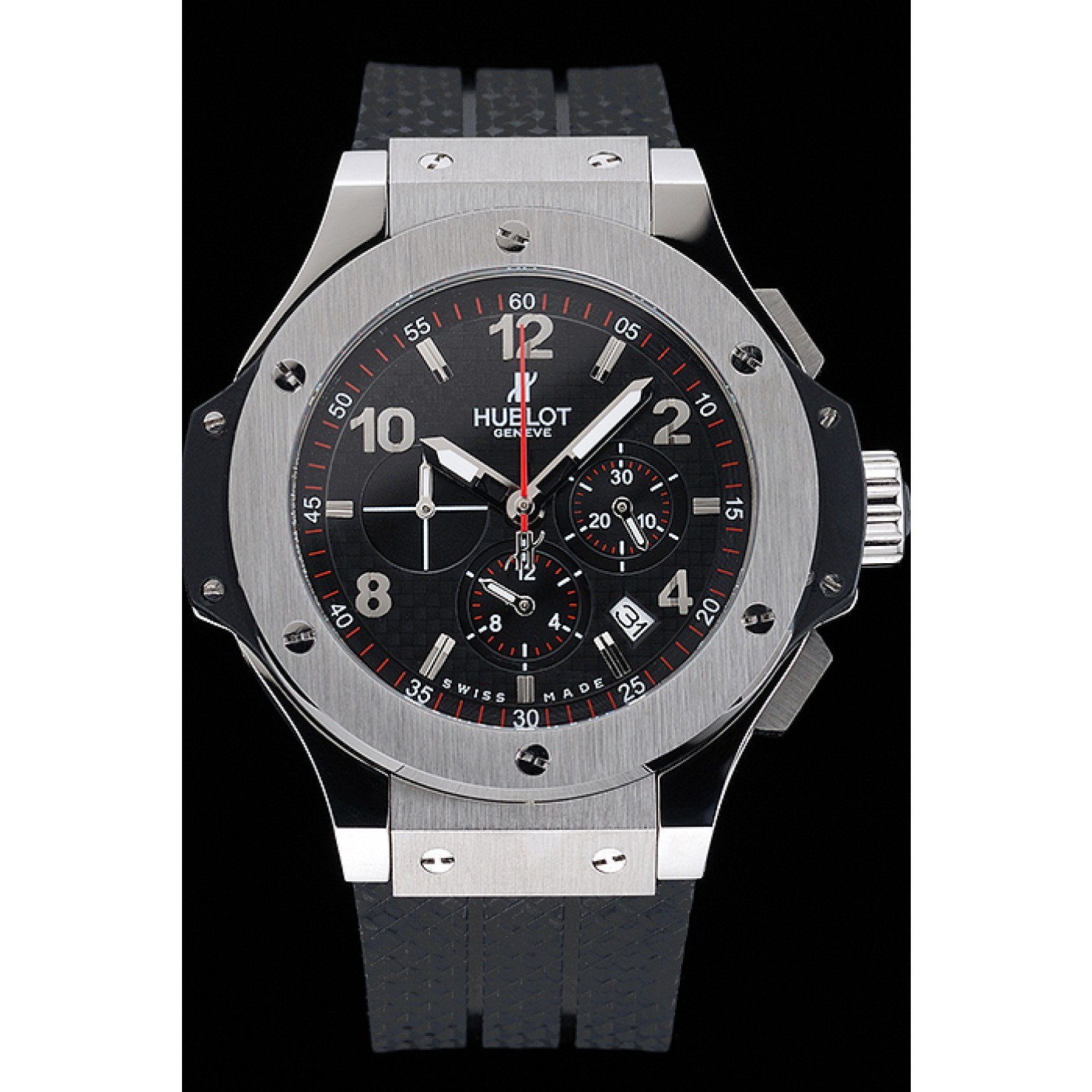 MiroTime Hublot Big Bang King Black Strap Black Dial Watch