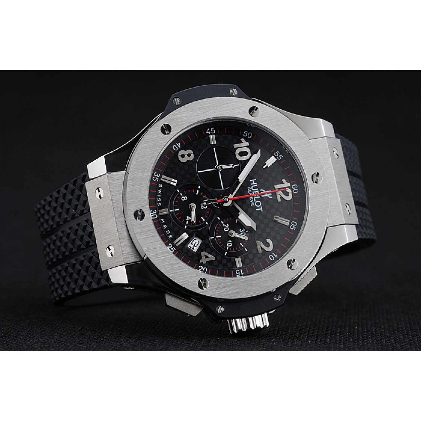 MiroTime Hublot Big Bang King Black Strap Black Dial Watch