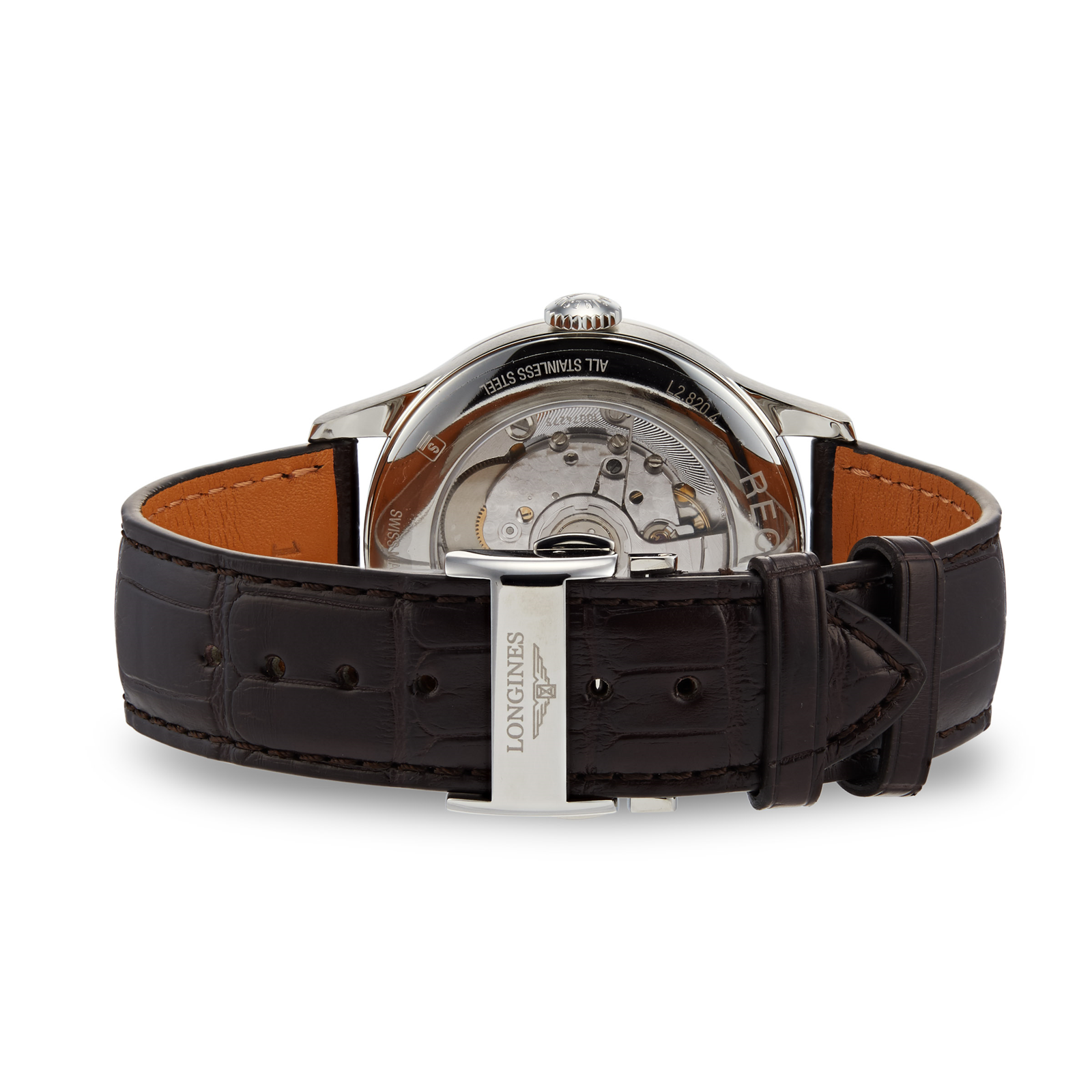MiroTime Longines Record 38.5mm Mens Watch L28204722