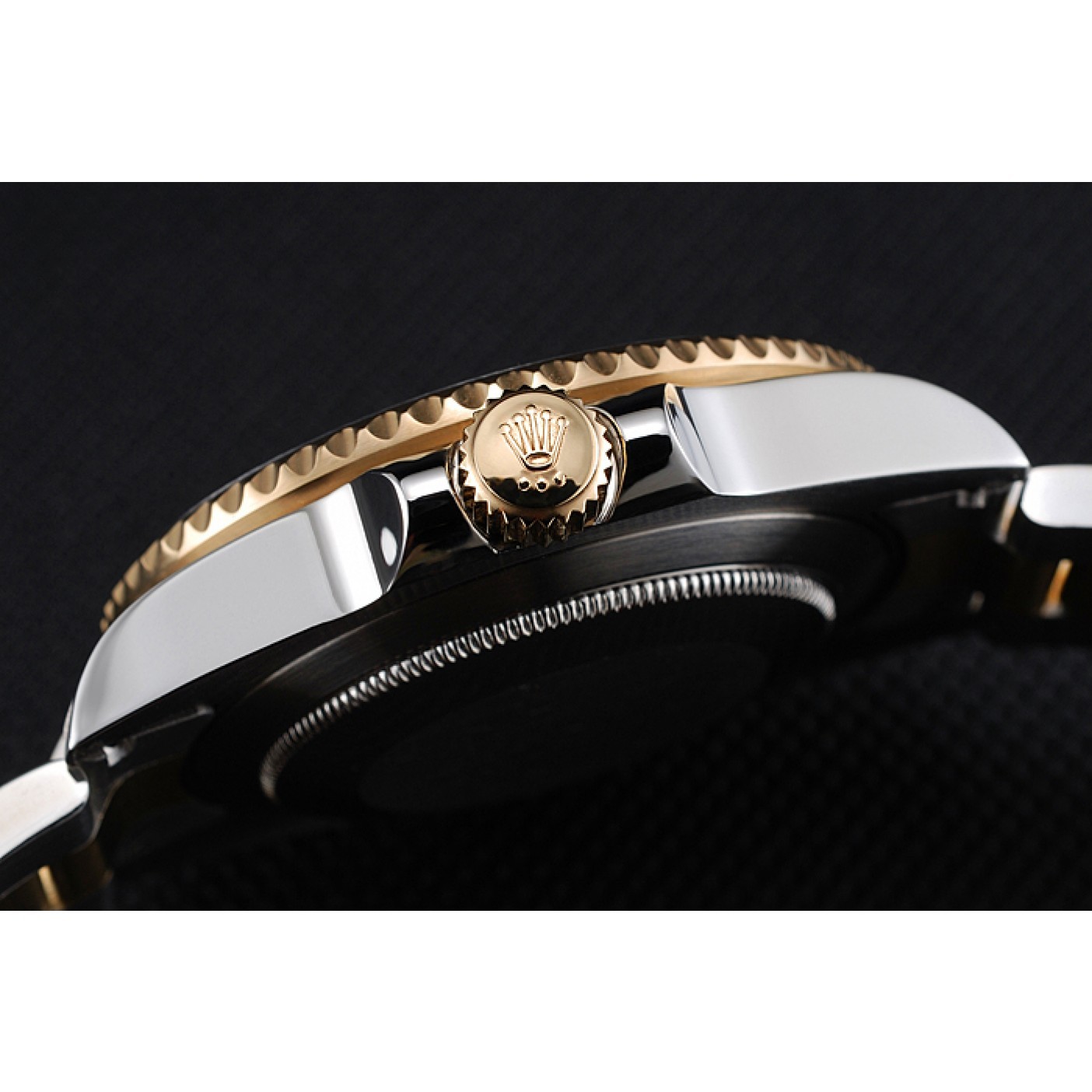 MiroTime Swiss Rolex GMT Master Black Bezel Black Dial 80295