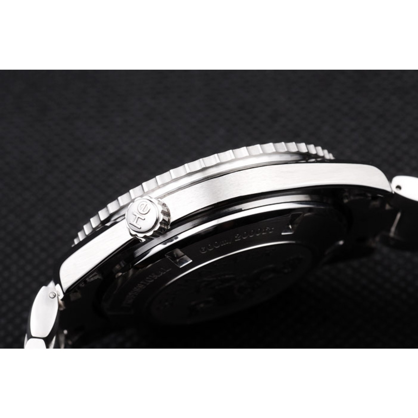 MiroTime Omega Seamaster Planet Osean Co-axial Chronograph Black Case Black Dial