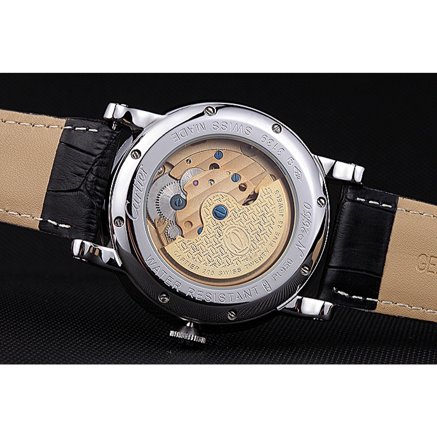 MiroTime Cartier Rotonde Flying Tourbillon Black Dial 621941