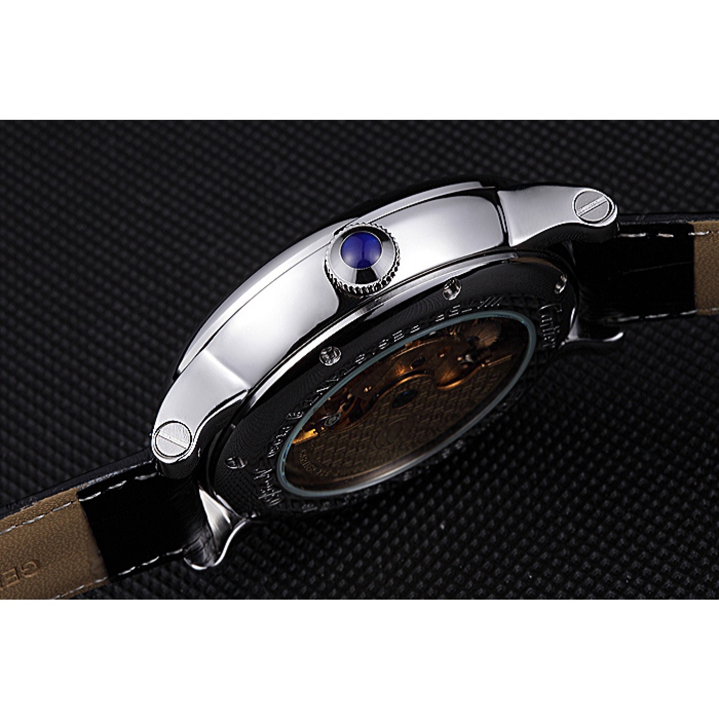 MiroTime Cartier Rotonde Flying Tourbillon Black Dial 621941