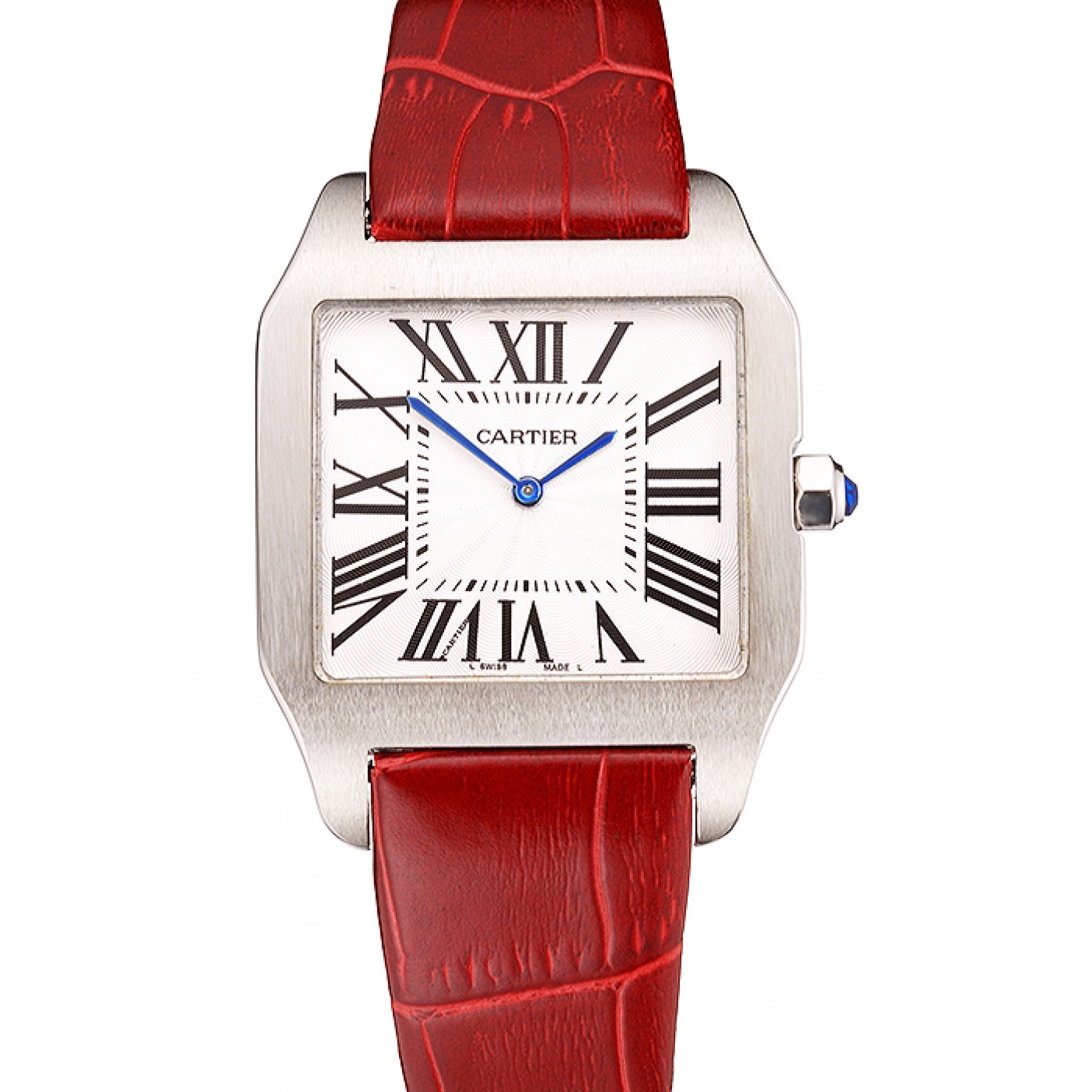 MiroTime Cartier Santos 100 Polished Stainless Steel Bezel 621935