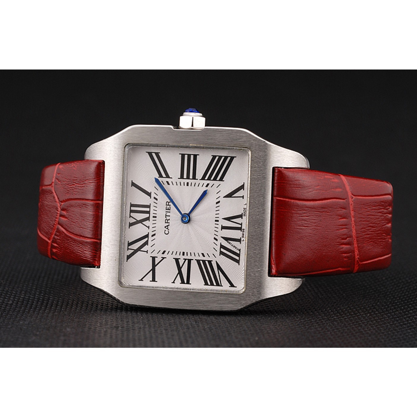 MiroTime Cartier Santos 100 Polished Stainless Steel Bezel 621935