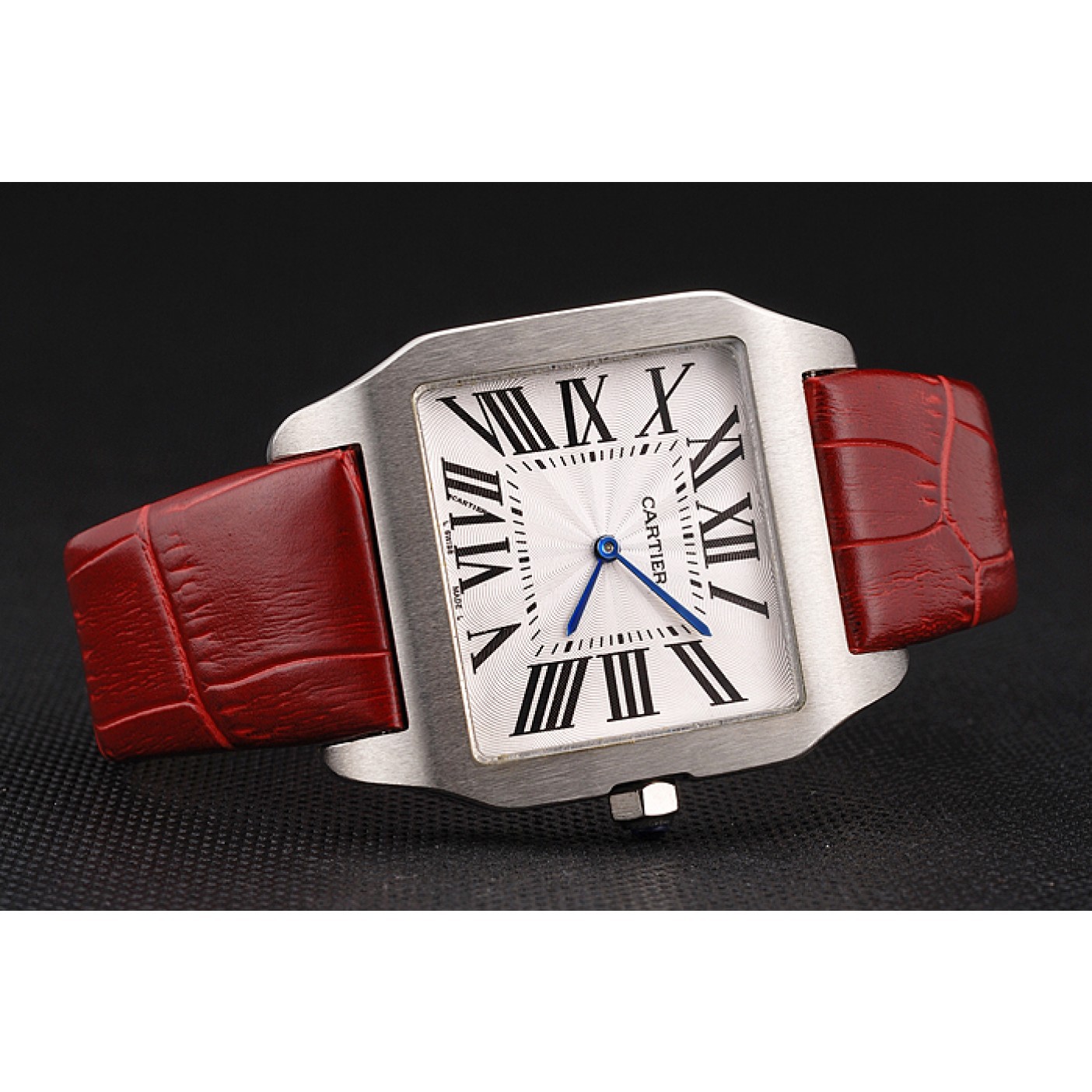MiroTime Cartier Santos 100 Polished Stainless Steel Bezel 621935