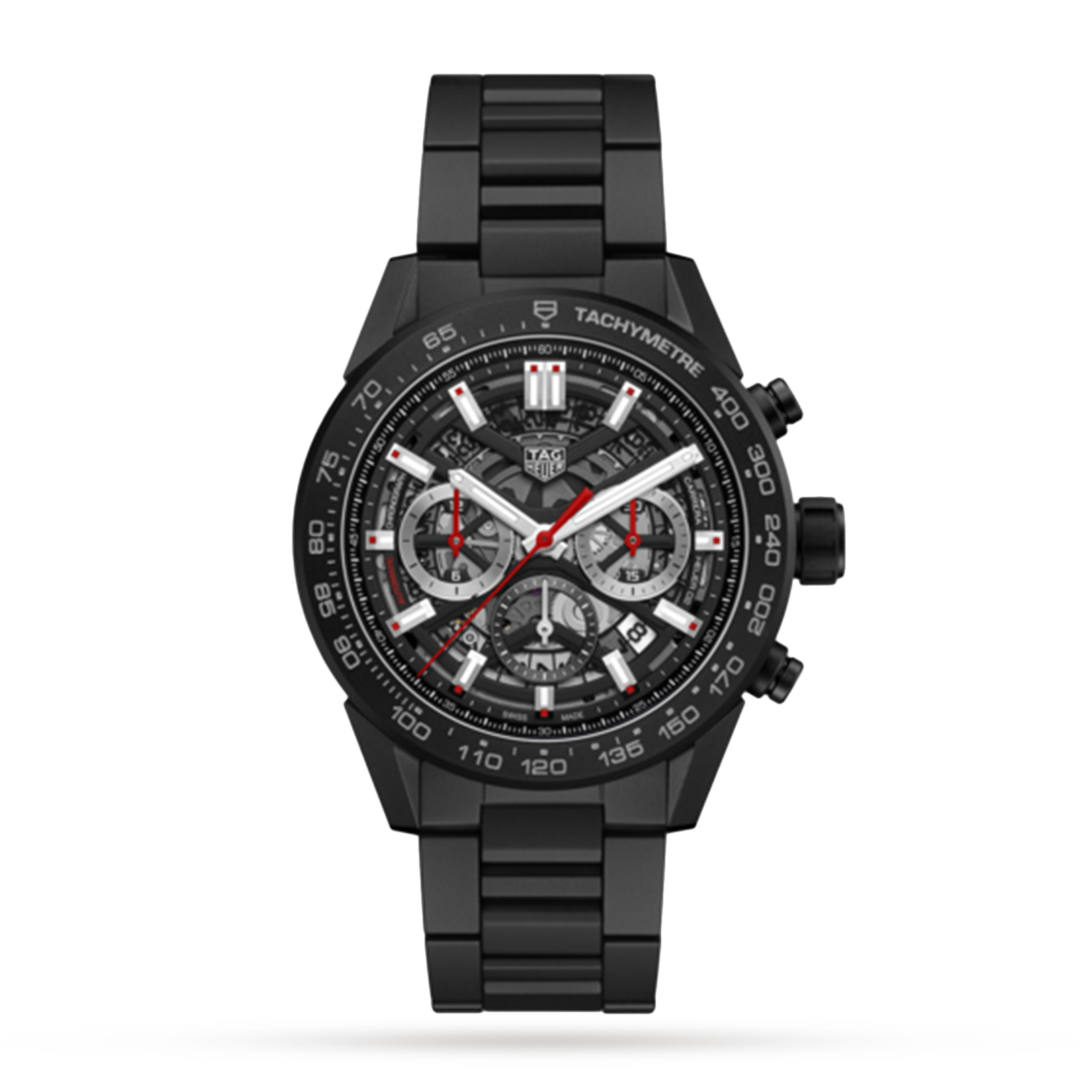 MiroTime Swiss TAG Heuer Carrera Calibre Heuer 02 45mm Mens Watch CBG2A90.BH0653