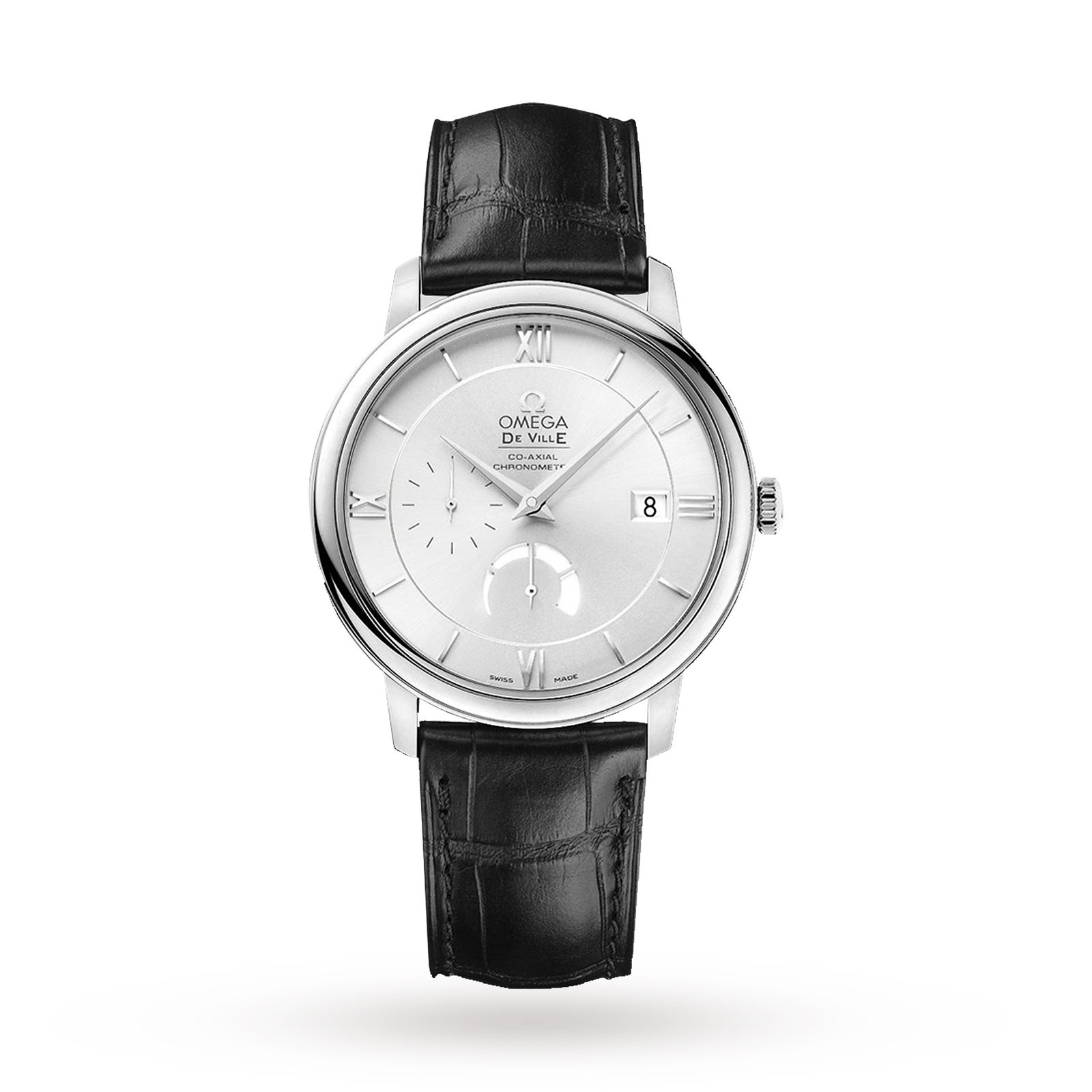 MiroTime Swiss Omega De Ville Prestige Co-Axial Power Reserve 39.5mm Mens Watch O42413402102001