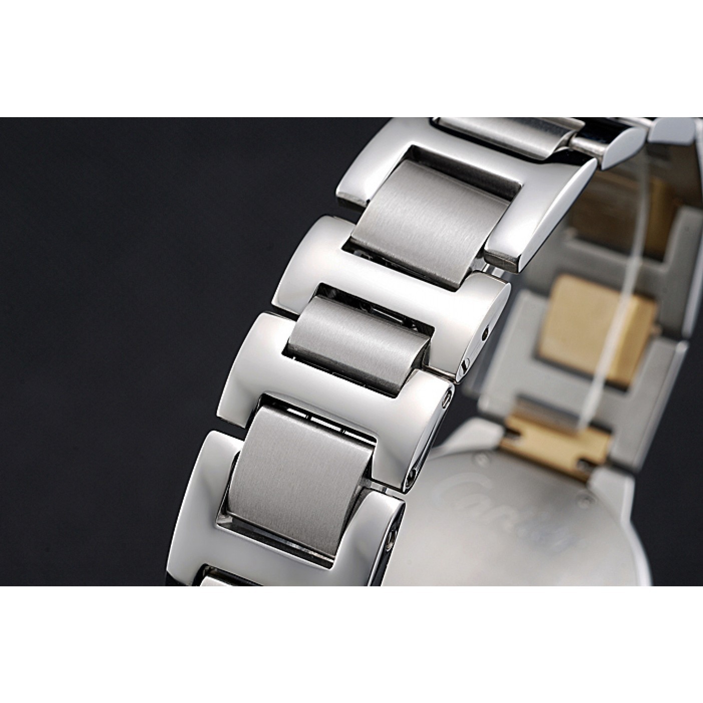MiroTime Swiss Cartier Ballon Bleu 36mm Silver Dial Stainless Steel Case Two Tone Gold Bracelet 622878