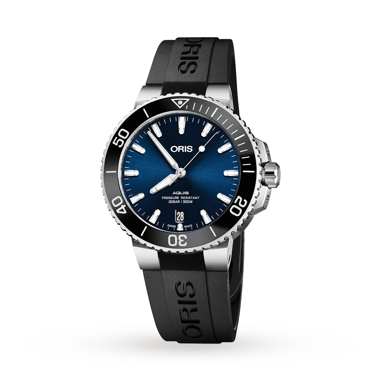 MiroTime Oris Aquis 39.5mm Mens Watch 01 733 7732 4135 4 21 64FC