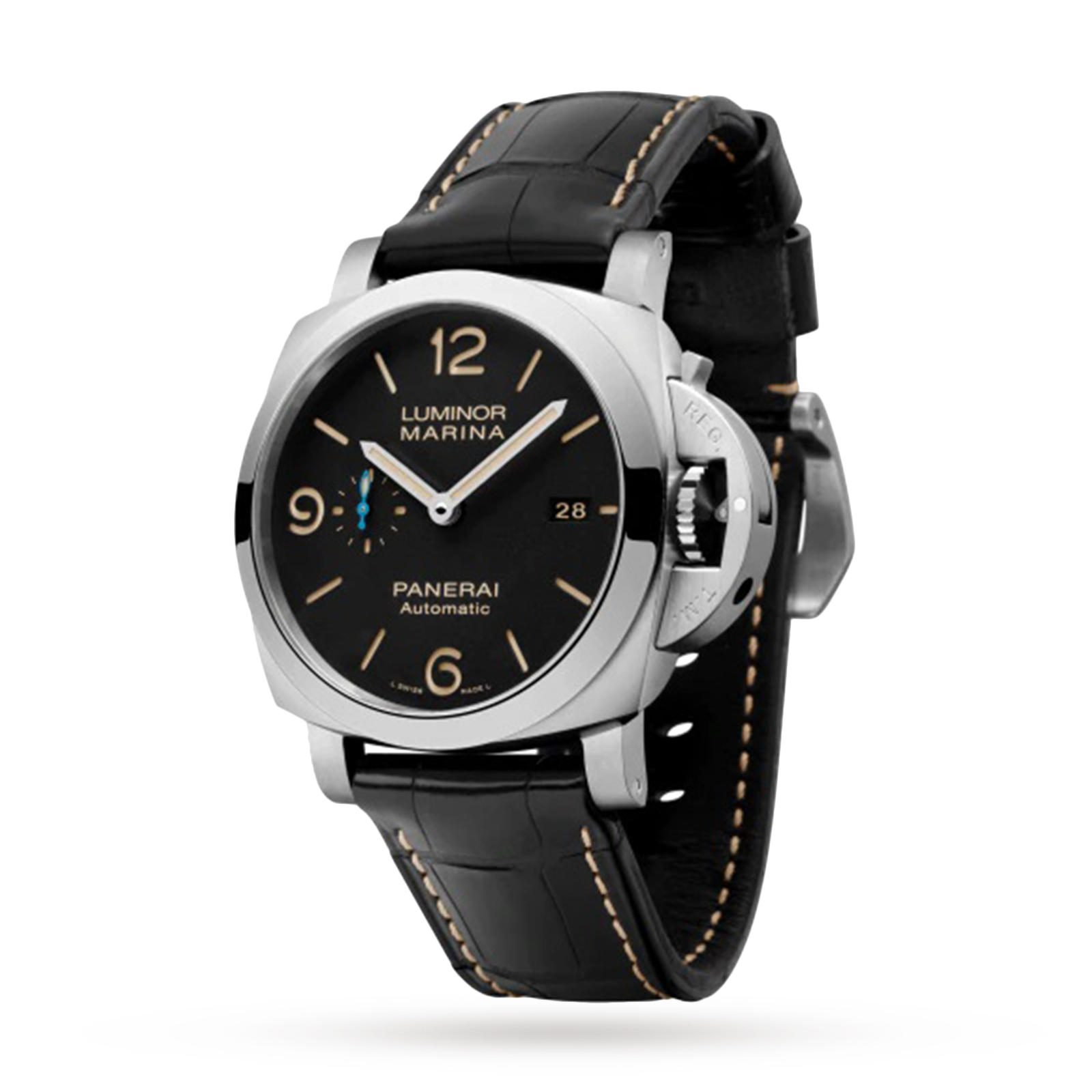 MiroTime Swiss Panerai Luminor Marina 44mm Mens Watch PAM01312