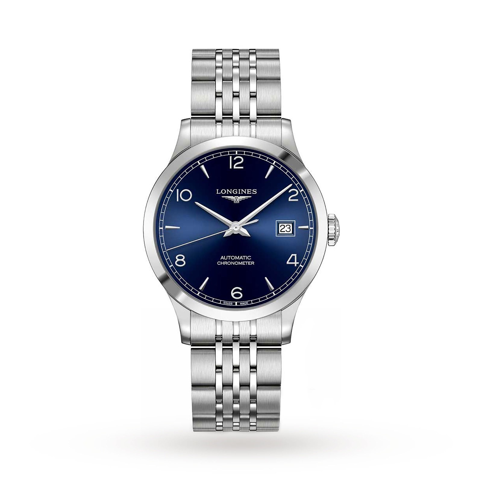MiroTime Longines Record 38.5mm Mens Watch L28204966