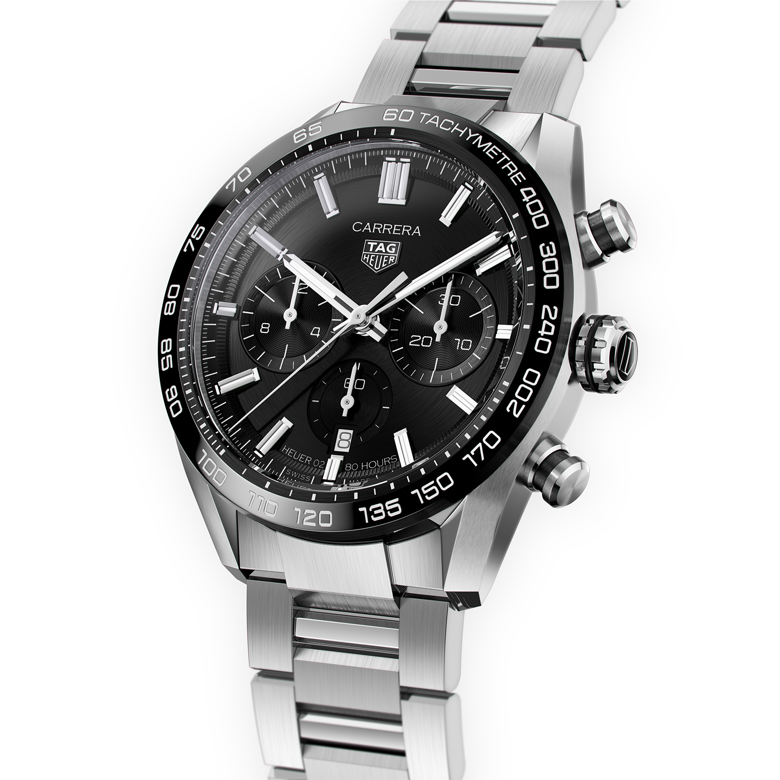 MiroTime Swiss TAG Heuer Carrera 44mm Mens Watch CBN2A1B.BA0643