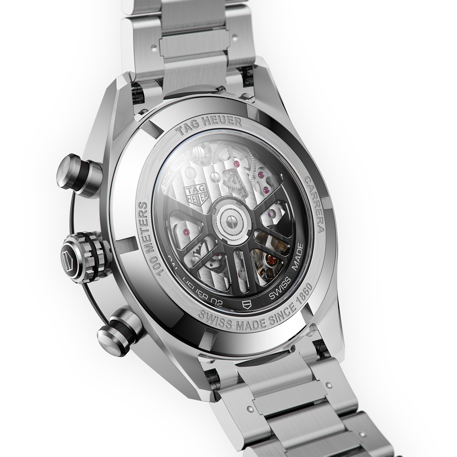 MiroTime Swiss TAG Heuer Carrera 44mm Mens Watch CBN2A1B.BA0643
