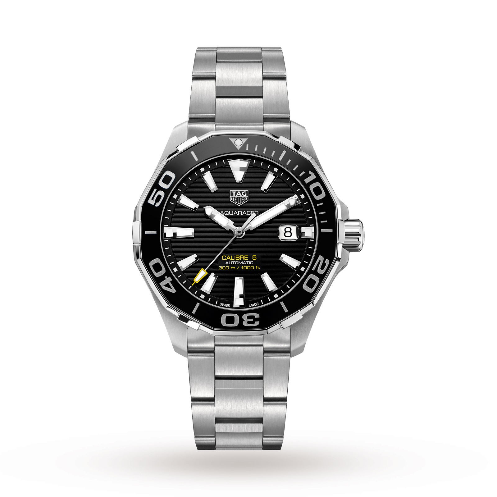 MiroTime TAG Heuer Aquaracer Calibre 5 43mm Mens Watch WAY201A.BA0927