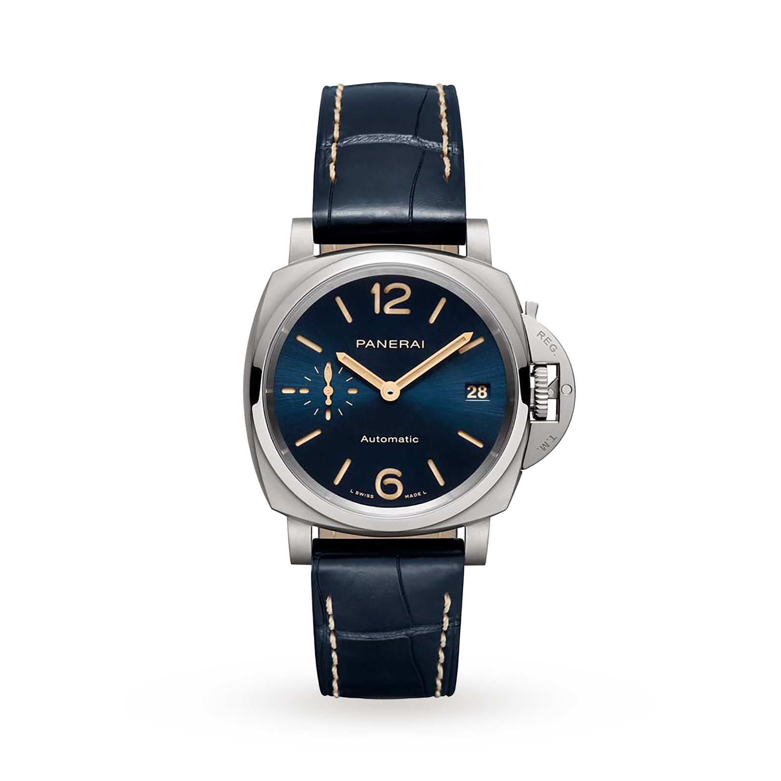 MiroTime Swiss Panerai Luminor Due 38mm Ladies Watch PAM00926