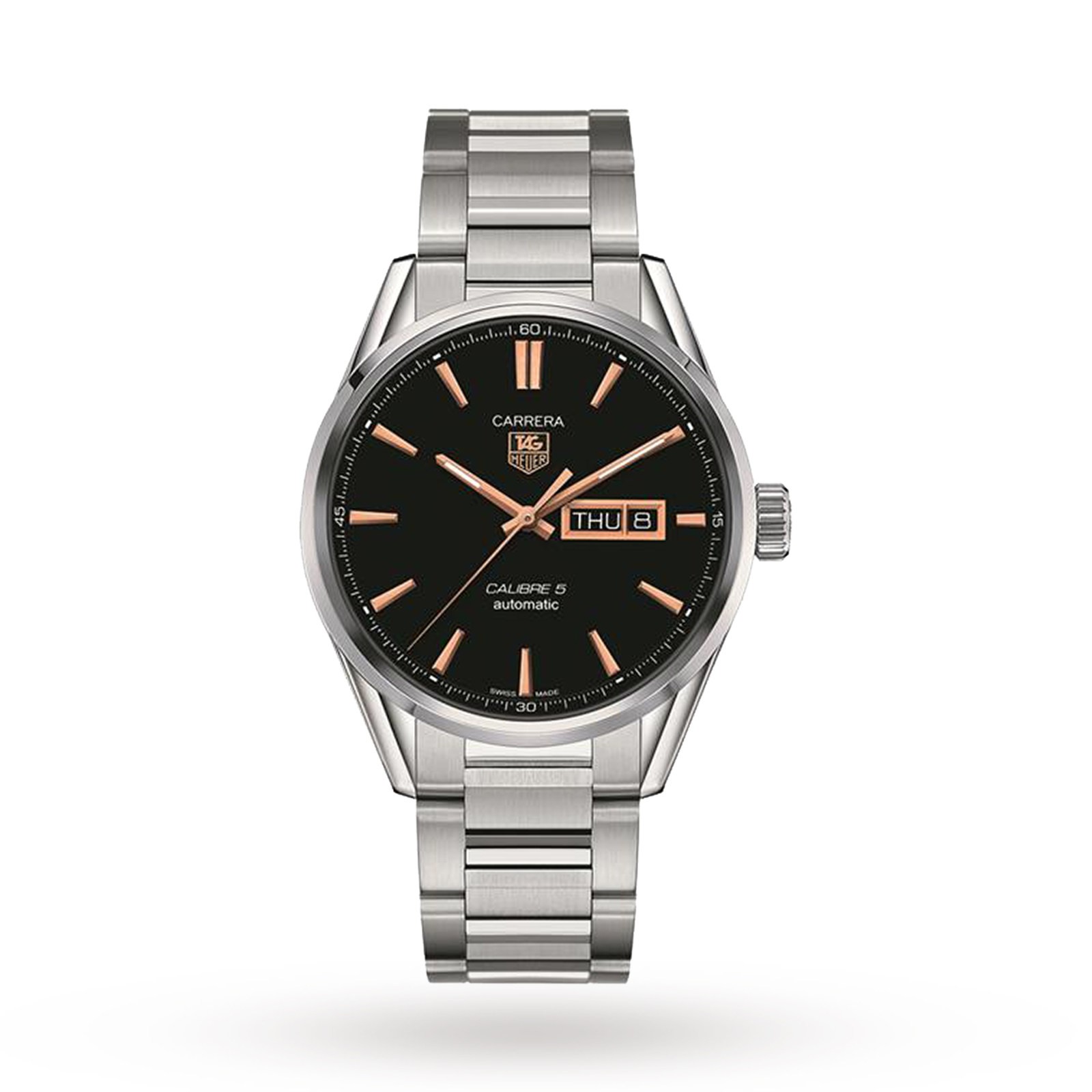 MiroTime TAG Heuer Carrera Calibre 5 41mm Mens Watch WAR201C.BA0723